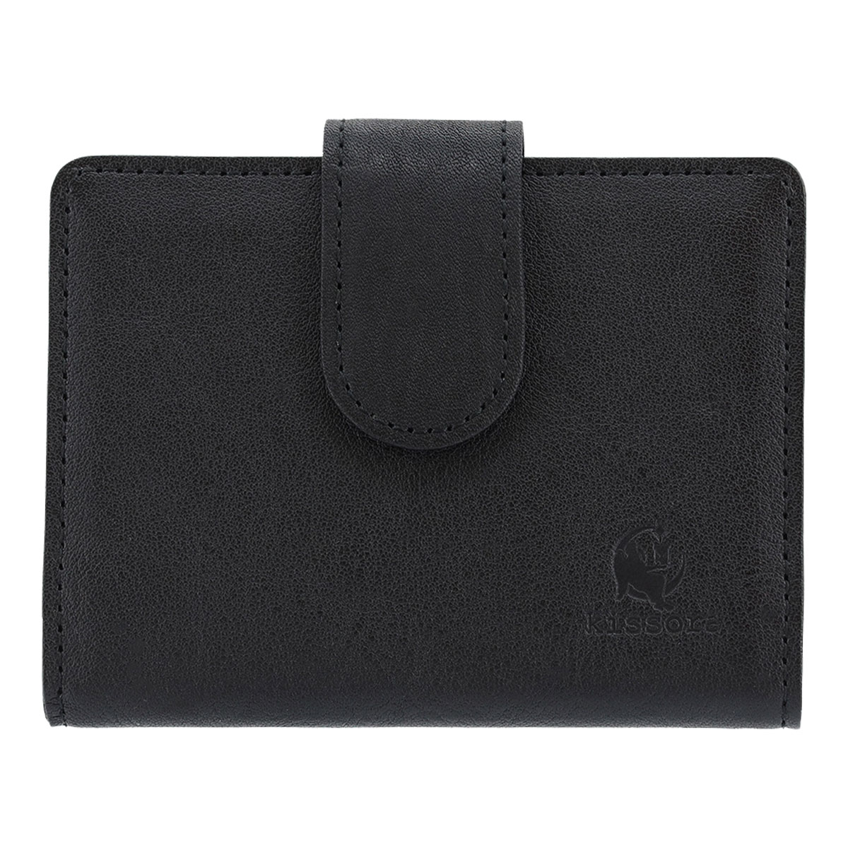 kissora キソラ カードホルダー セラゾール 本革 KIPT-081 日本製  ブラック