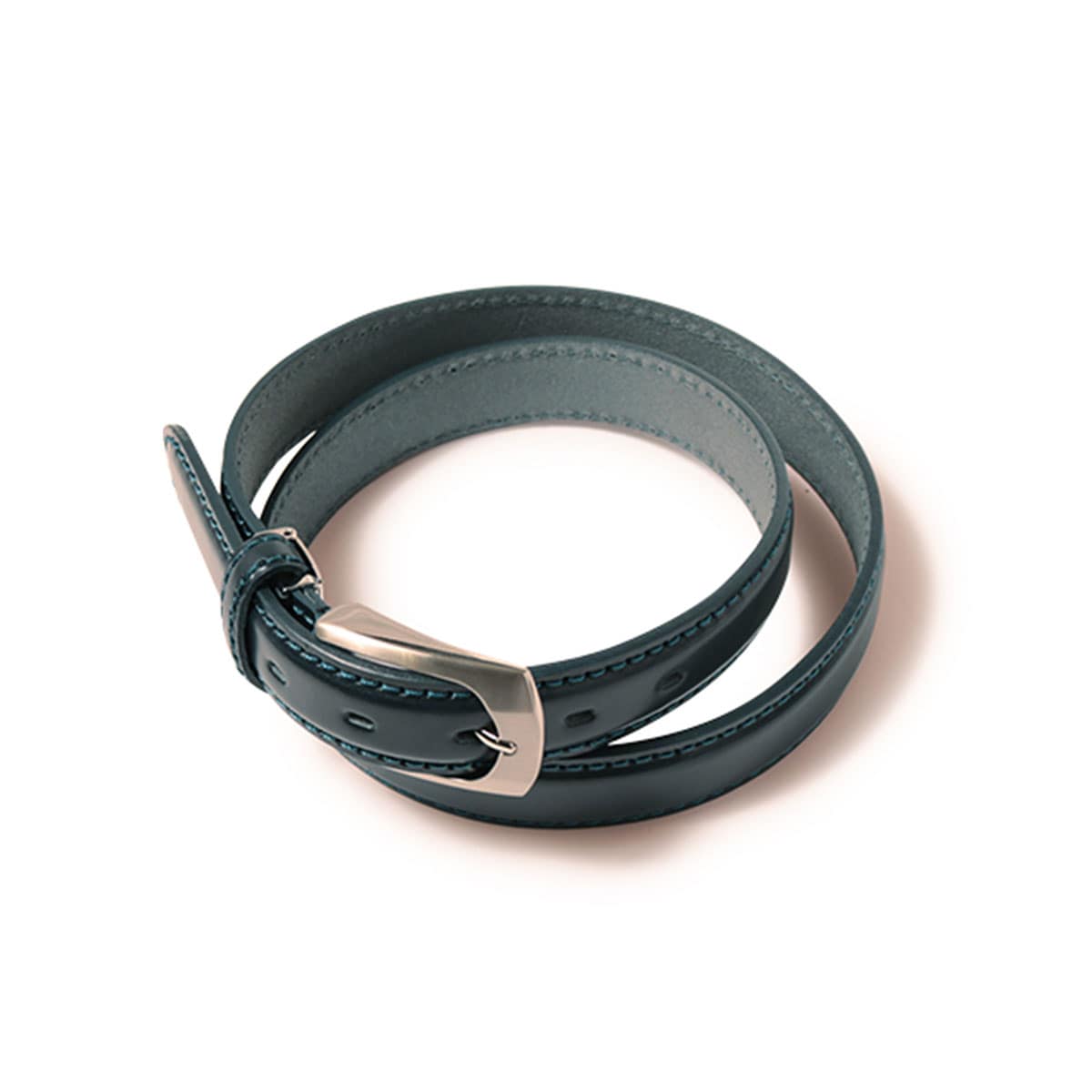 kissora キソラ ベルト ピンタイプ メンズ KISN-001 ビジネス カジュアル フォーマル 本革 牛革 姫路レザー ネイビー