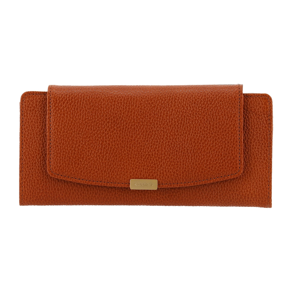kissora キソラ 長財布 本革 ソリド KISP-001 薄型 牛革 日本製 レザー キャメル