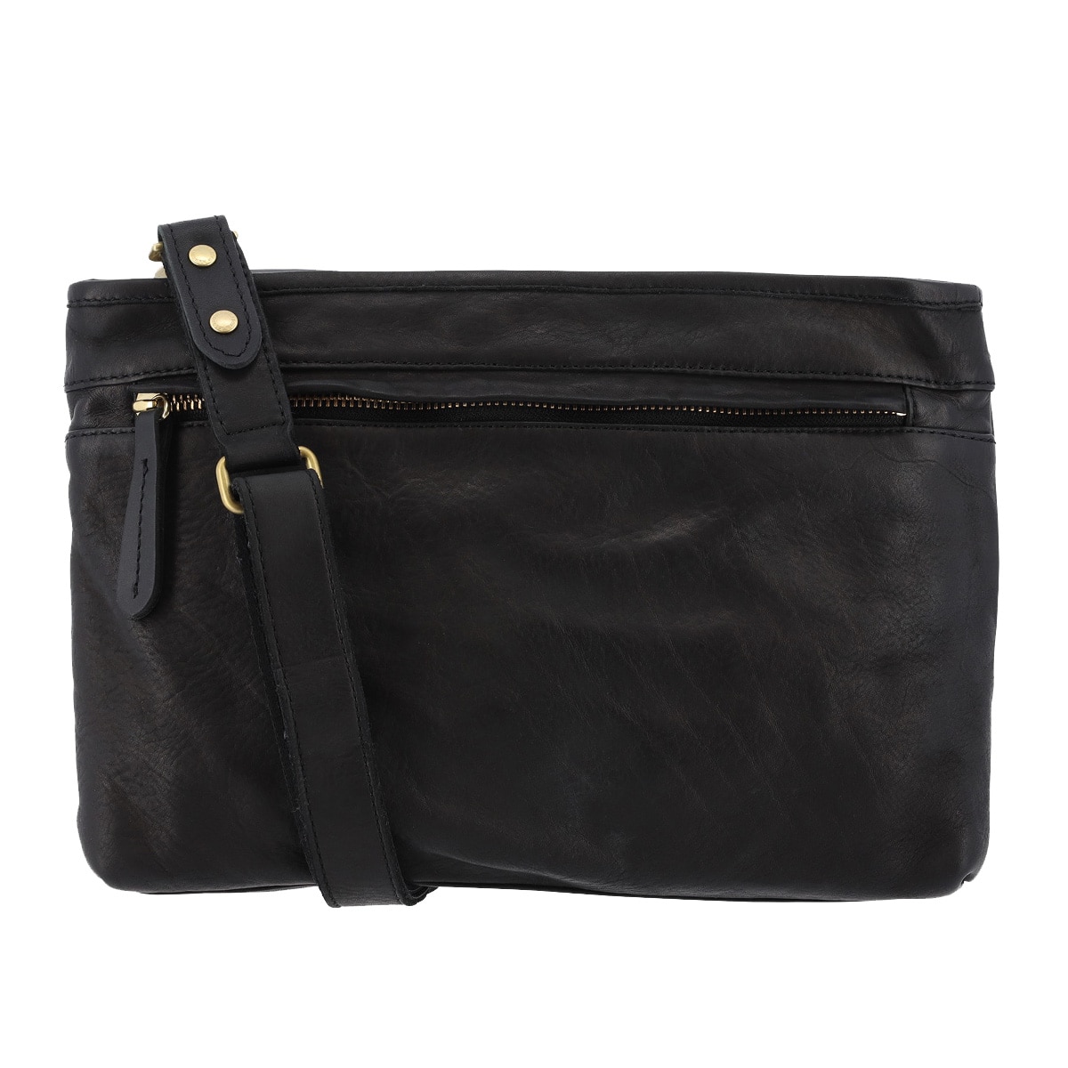 kissora キソラ ショルダーバッグ ラヴァーレ KITK-045 2WAY クラッチバッグ 日本製 ブラック