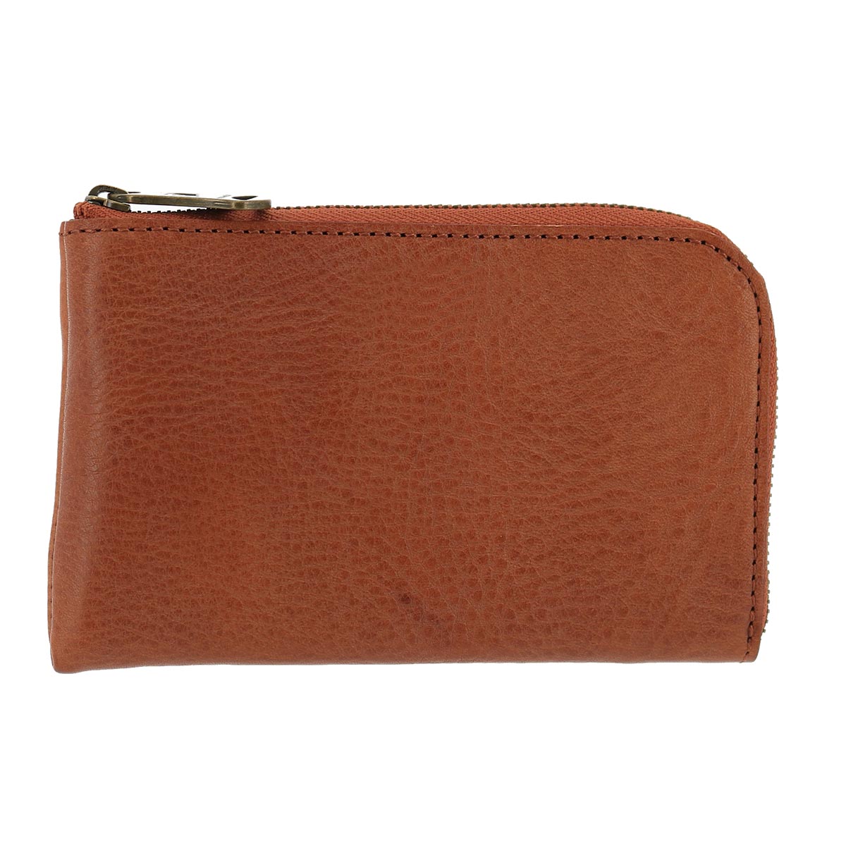 kissora キソラ 財布 本革 KITL-095 ロロマ シュリンク L字ファスナー レザー 日本製 レディース ブラウン