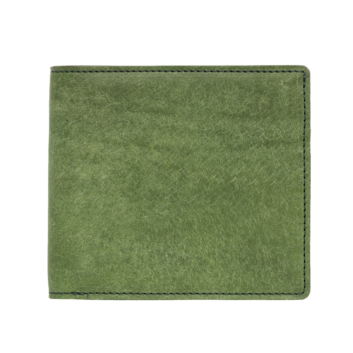 kissora キソラ 二つ折り財布 プエブロ ユニセックス KITM-025 札入れ BOX型小銭入れ 牛革 日本製 グリーン