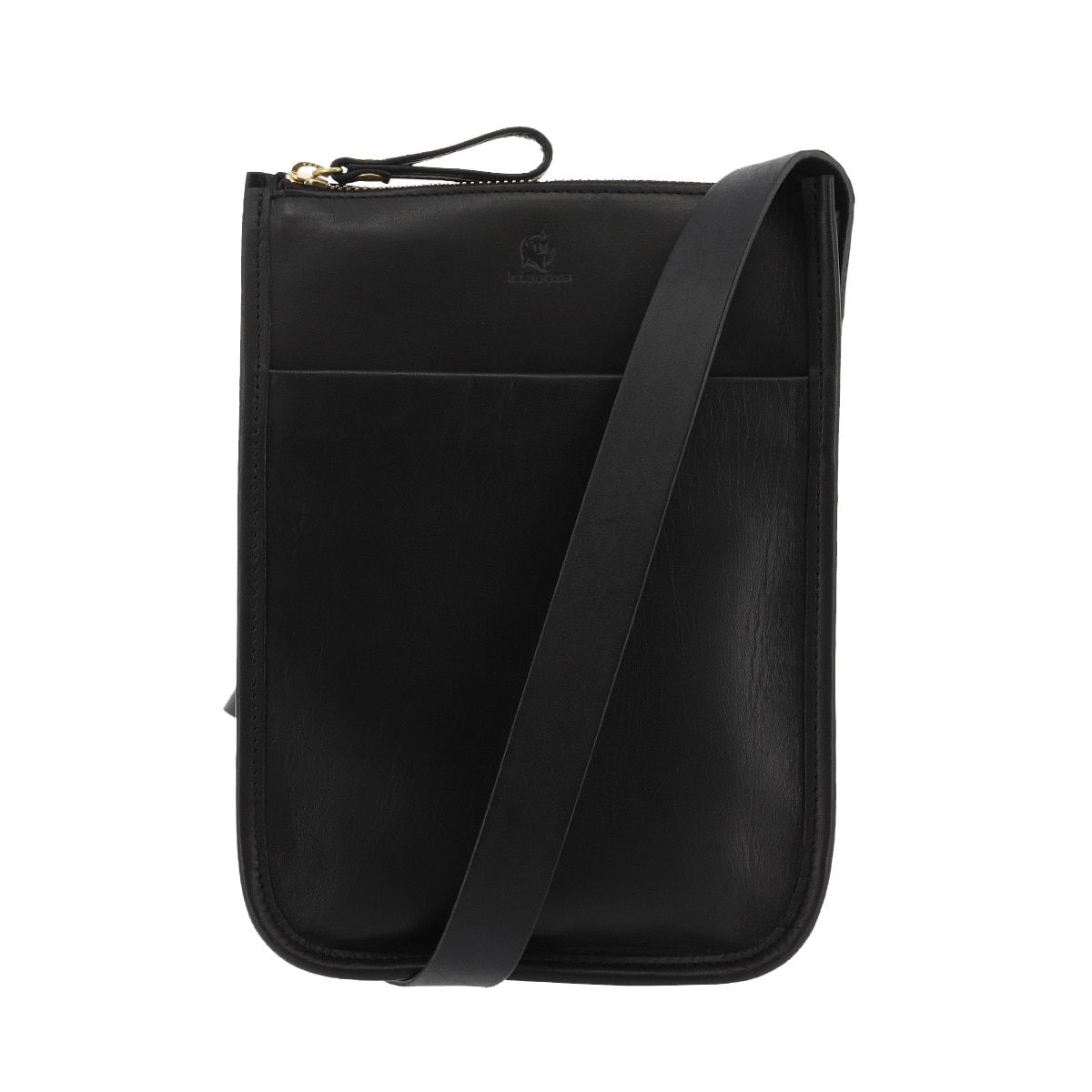 kissora キソラ ショルダーバッグ S 本革 ポメリ KITM-030 縦型 軽量 日本製 馬革 レザー ブラック