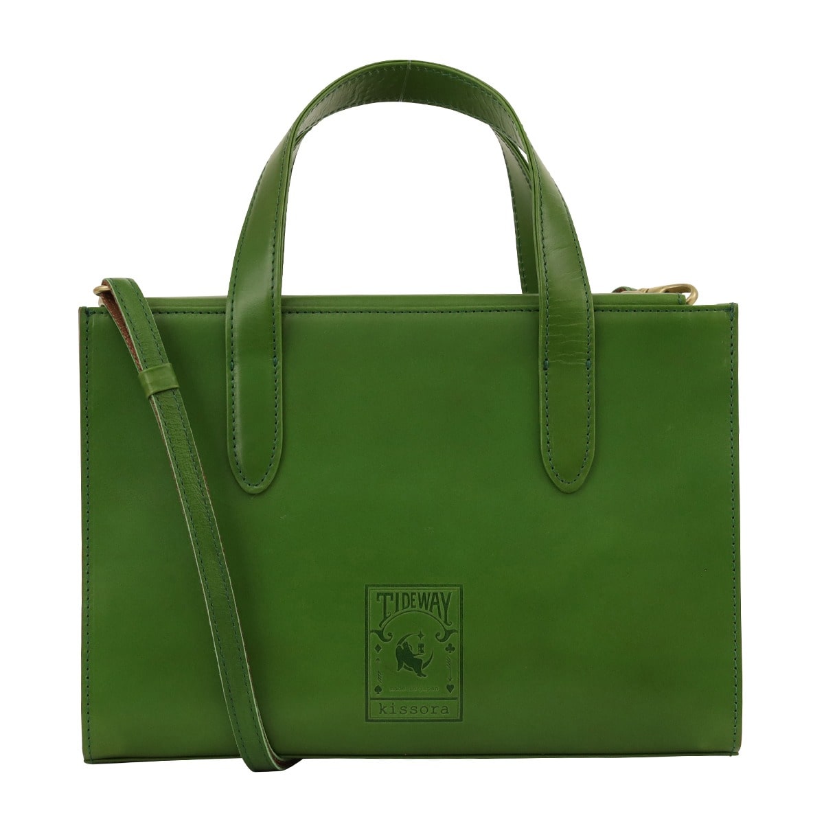 kissora キソラ 2WAYミニトートバッグ KITW-001 タイドウェイ グリーン