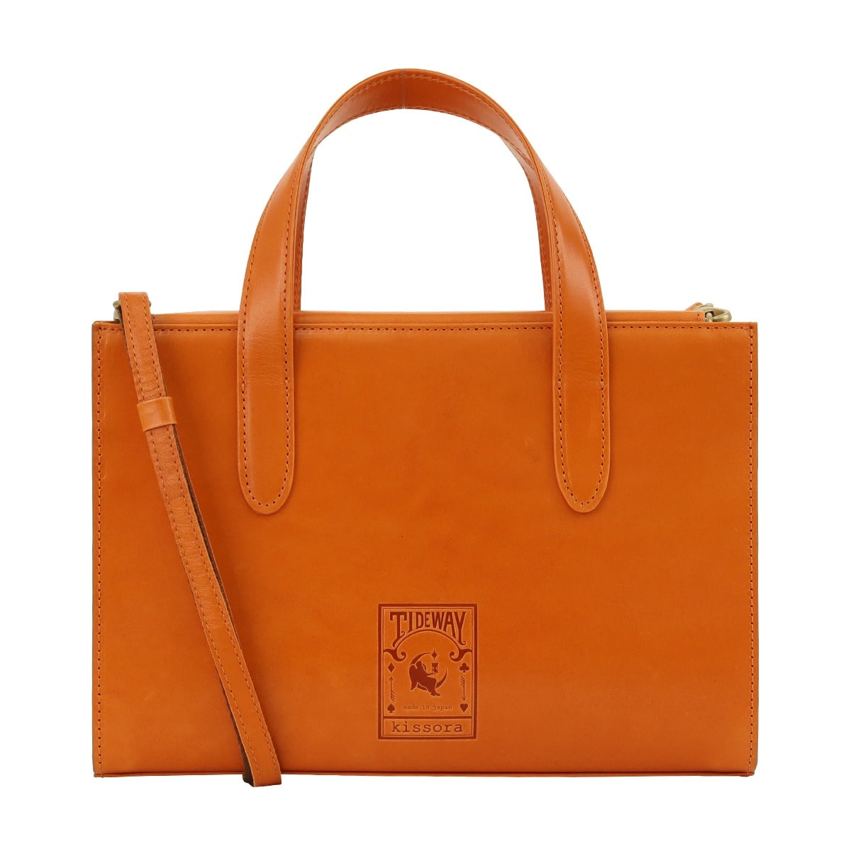 kissora キソラ 2WAYミニトートバッグ KITW-001 タイドウェイ オレンジ