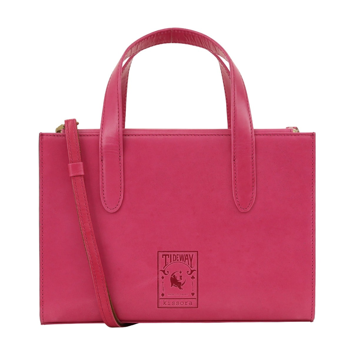 kissora キソラ 2WAYミニトートバッグ KITW-001 タイドウェイ ピンク