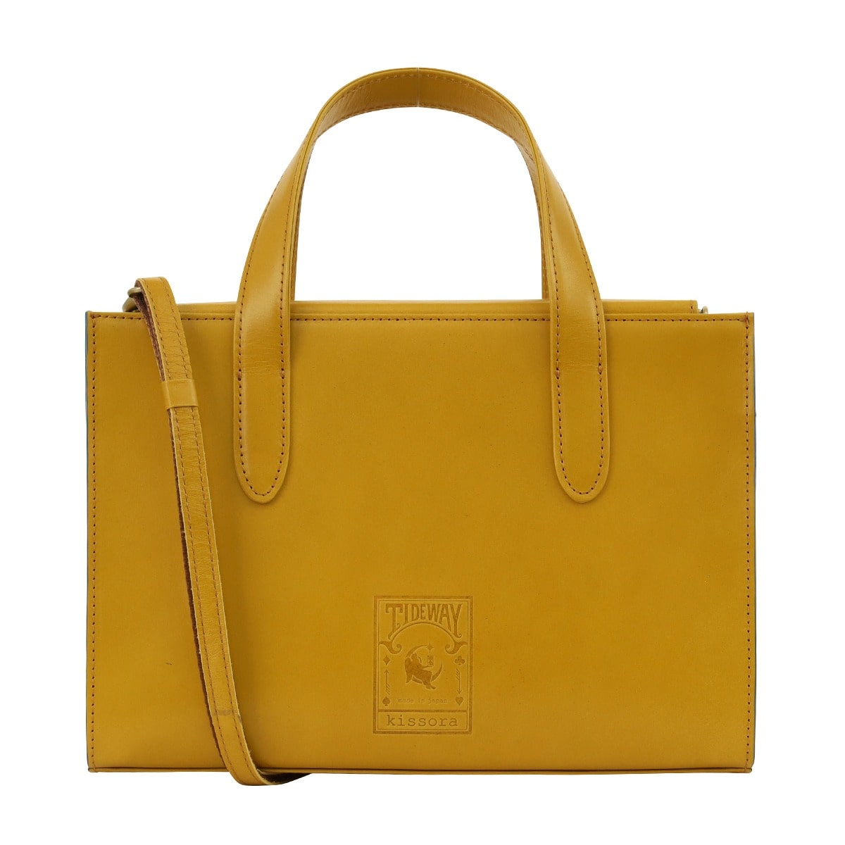 kissora キソラ 2WAYミニトートバッグ KITW-001 タイドウェイ イエロー