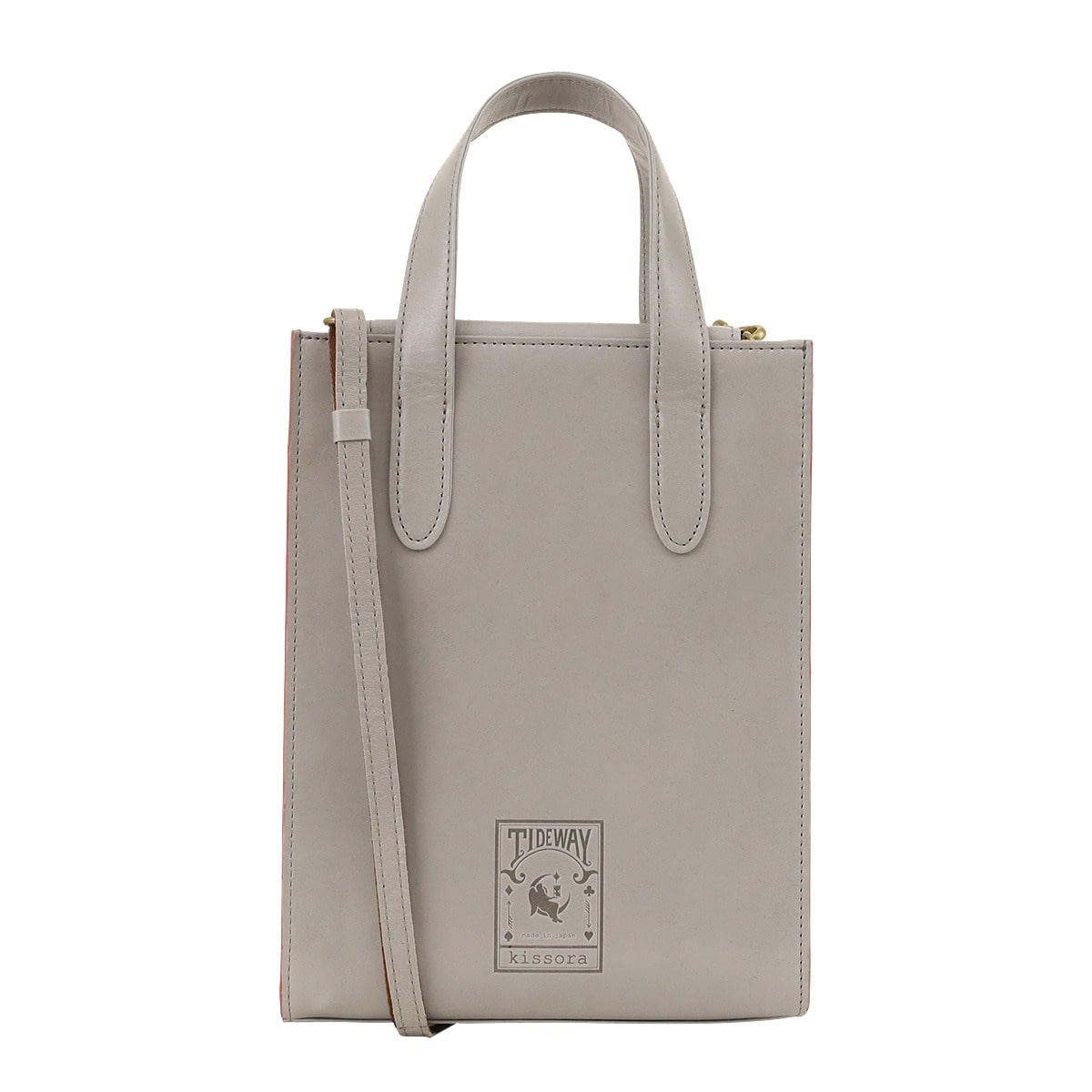 kissora キソラ 2WAYミニショルダーバッグ KITW-002 タイドウェイ ライトグレー