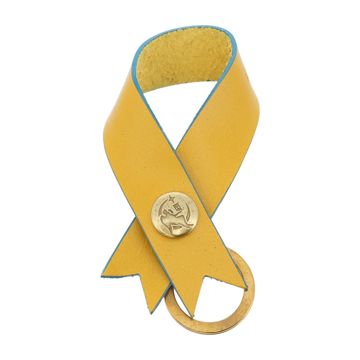 kissora キソラ リボンキーホルダー KITW-003 タイドウェイ イエロー