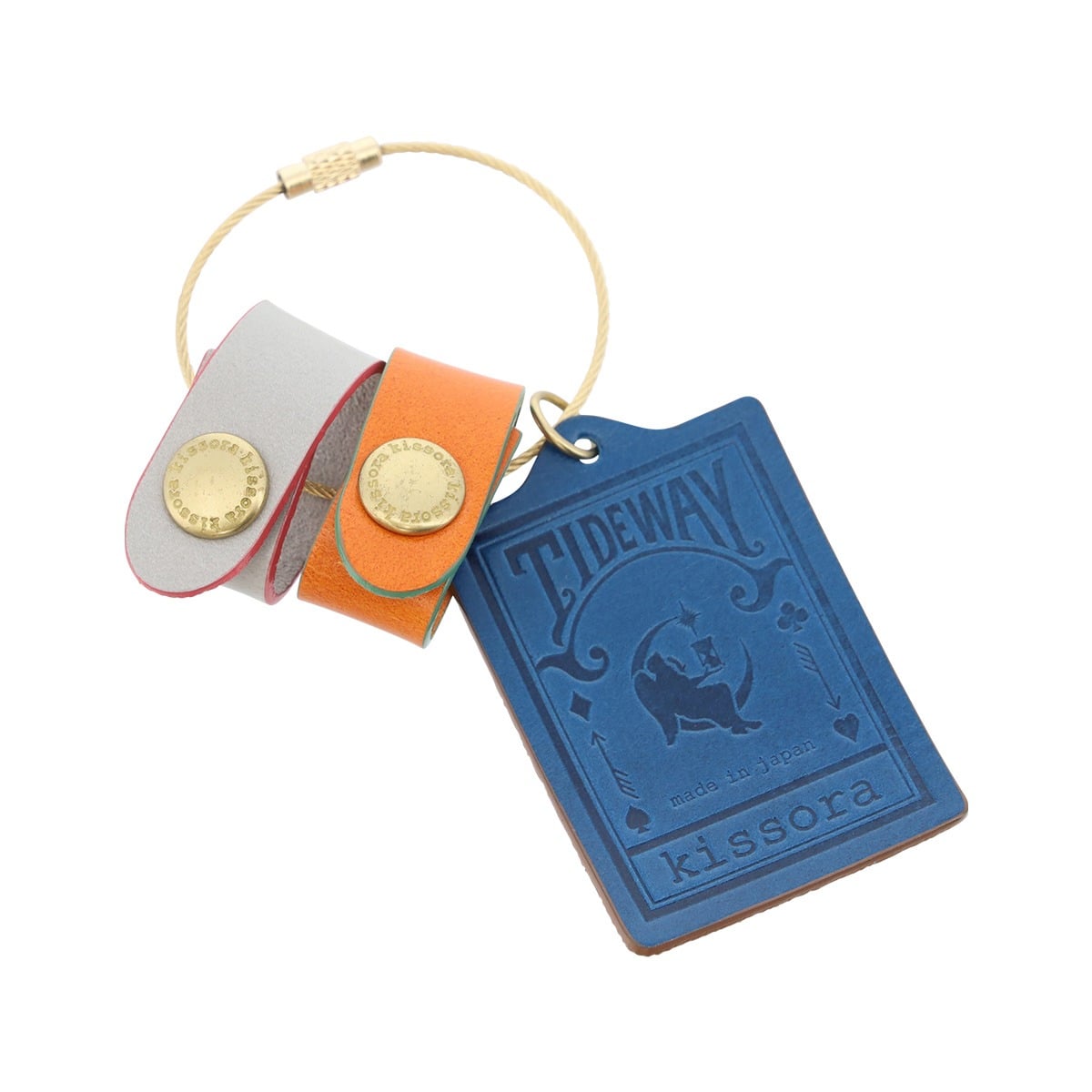 kissora キソラ コードクリップキーホルダー KITW-005 タイドウェイ ブルー