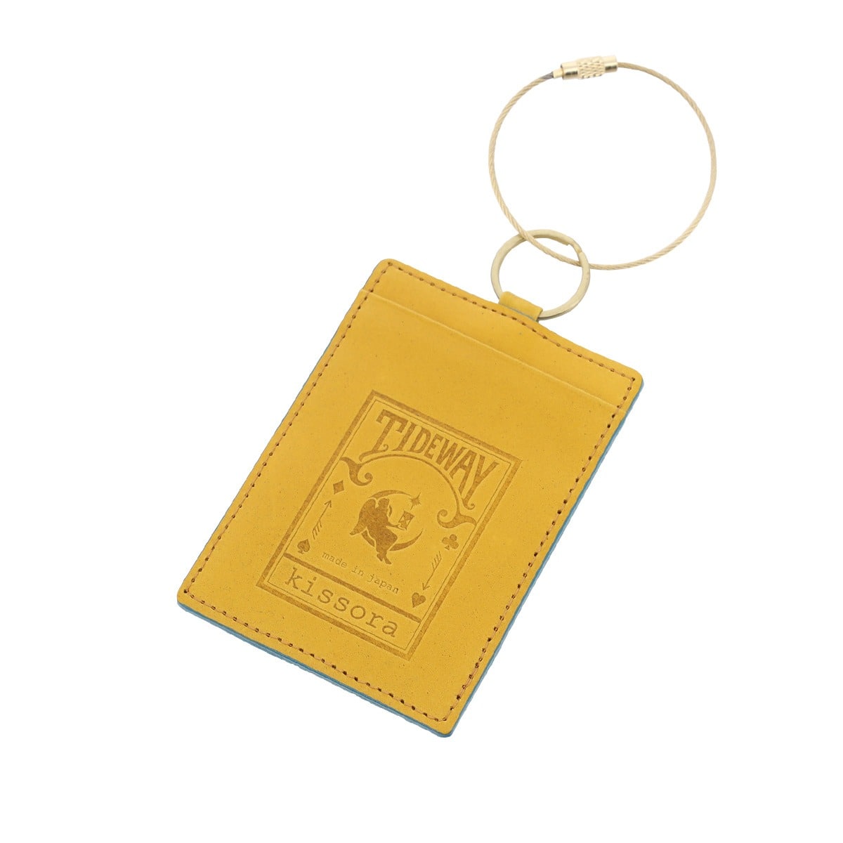 kissora キソラ ワイヤーパスケース KITW-006 タイドウェイ イエロー