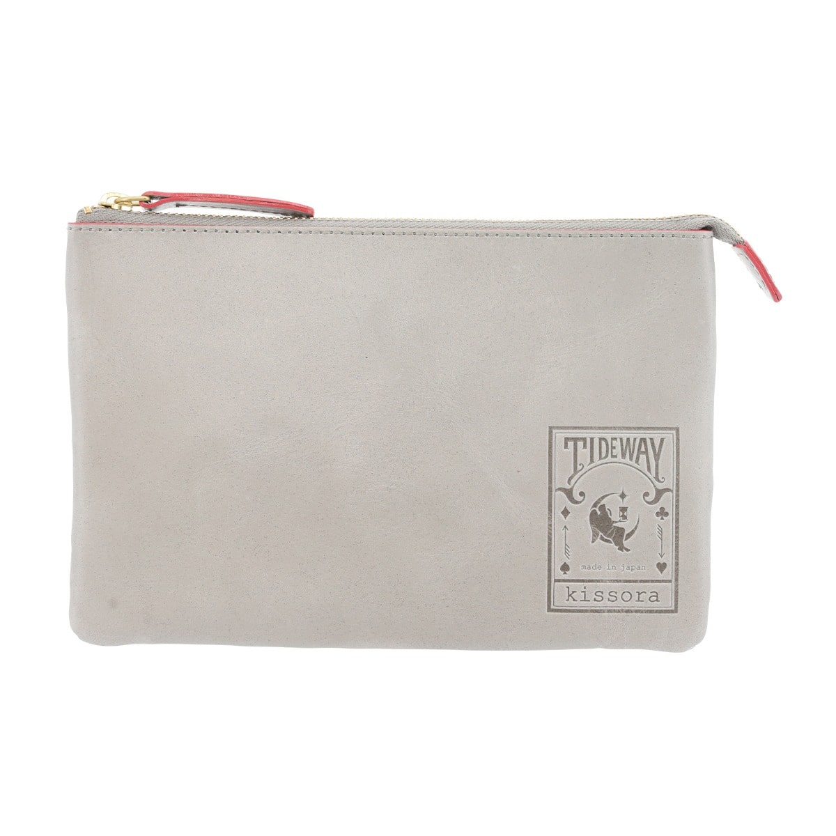 kissora キソラ ポーチ L KITW-007 タイドウェイ ライトグレー