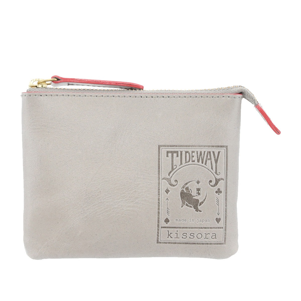 kissora キソラ ポーチ S KITW-008 タイドウェイ ライトグレー