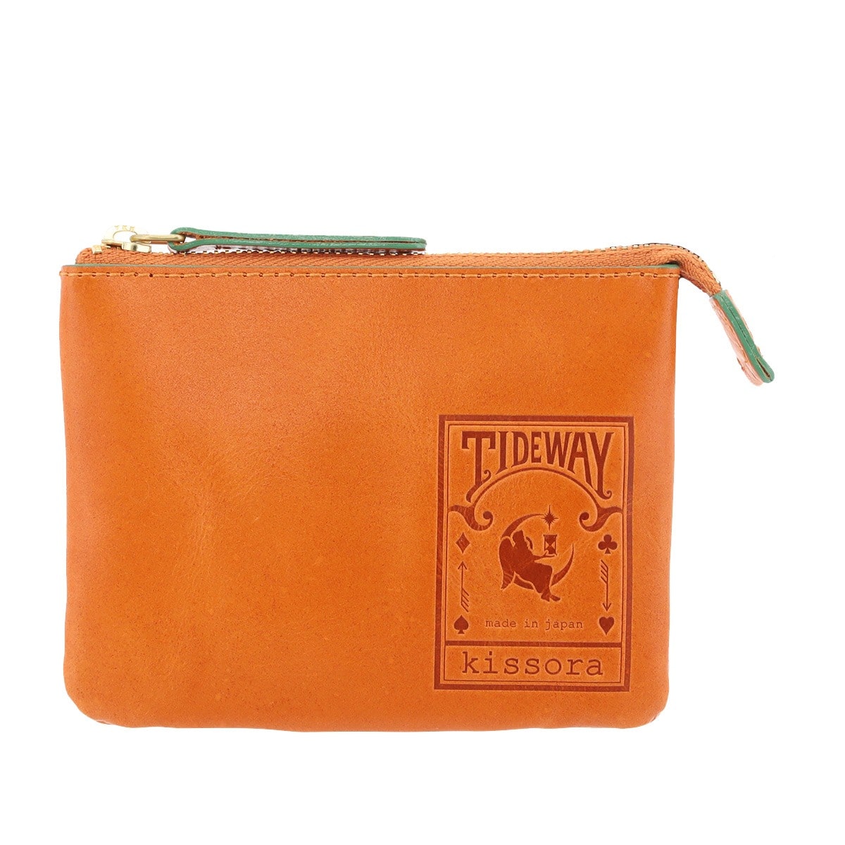 kissora キソラ ポーチ S KITW-008 タイドウェイ オレンジ