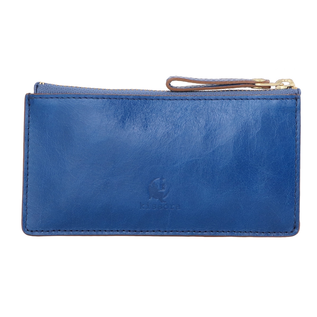 kissora キソラ カードケース レディース KIVP-060 ATHENS フラグメントケース コインケース 小銭入れ 日本製 ブルー