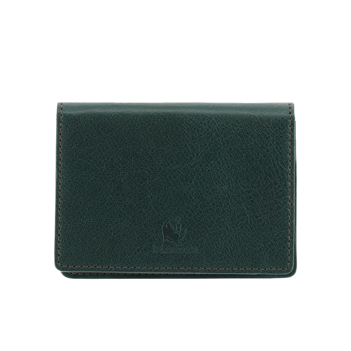 kissora キソラ カードケース HGナッパ 1 KIVP-215 名刺入れ 牛革 日本製 レザー ブルー