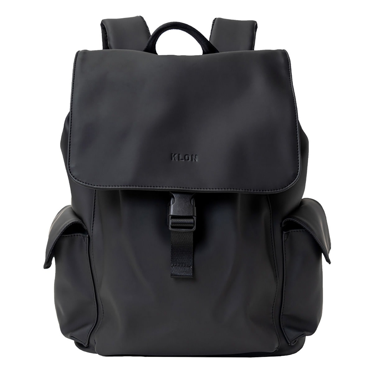 KLON クローン リュック 18L メンズ レディース MATTE COATED RUCK SACK-TRA リュックサック バックパック 撥水 通勤 通学 ビジネス 大容量 マット 黒 白 モノトーン ブラック