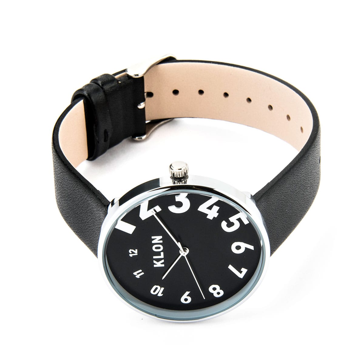 KLON 腕時計 レディース メンズ クローン おしゃれ 時計 ブランド アナログ ギフト プレゼント EDDY TIME BLACK(-  ブラック): サックスバー｜ANA Mall｜マイルが貯まる・使えるショッピングモール