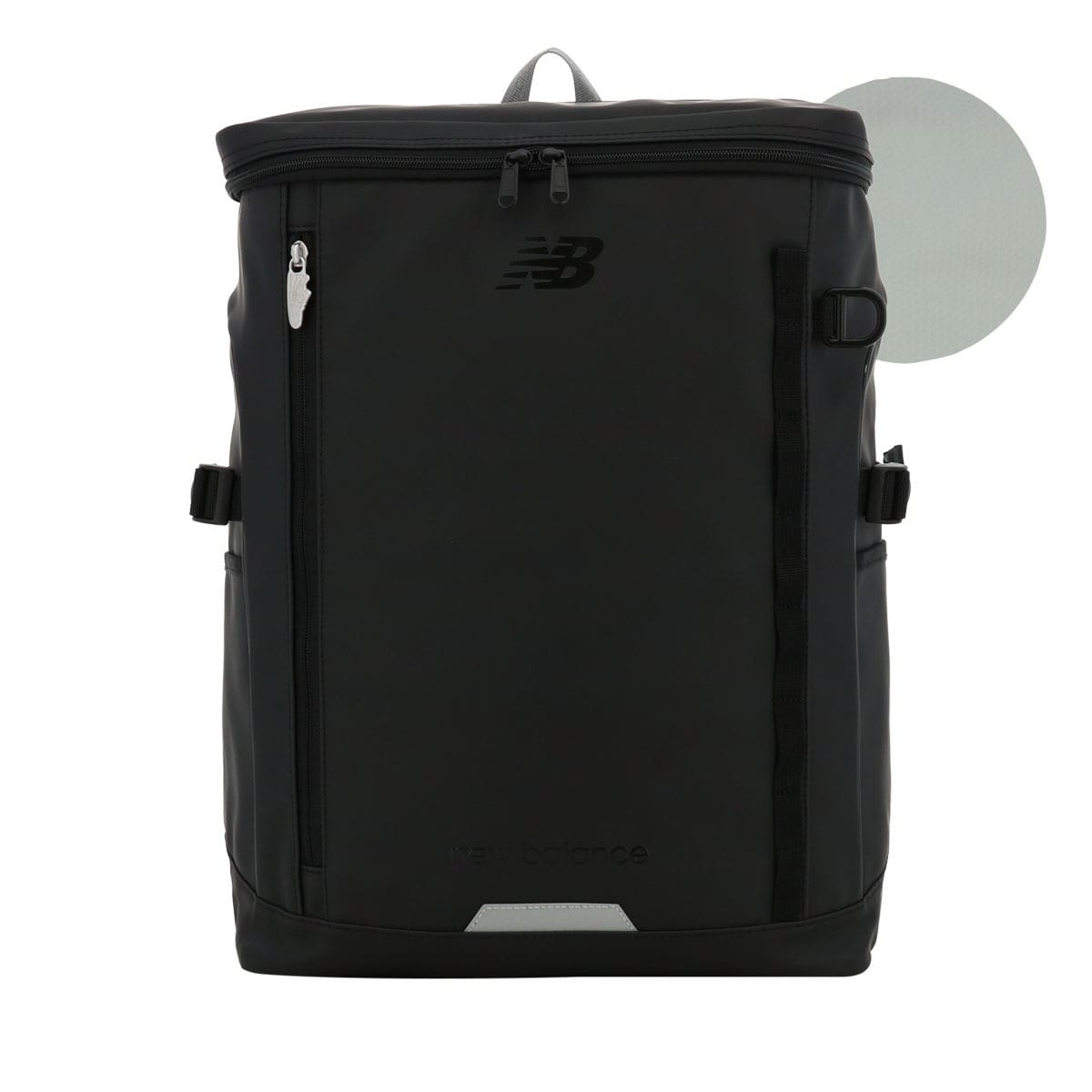 new balance ニューバランス リュック B4 リュックサック バックパック メンズ レディース BOX型 LAB45692 通勤 通学 撥水 レジャー スポーツ 部活 ブラック