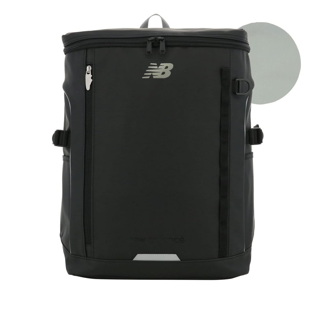new balance ニューバランス リュック B4 リュックサック バックパック メンズ レディース BOX型 LAB45692 通勤 通学 撥水 レジャー スポーツ 部活 グレー