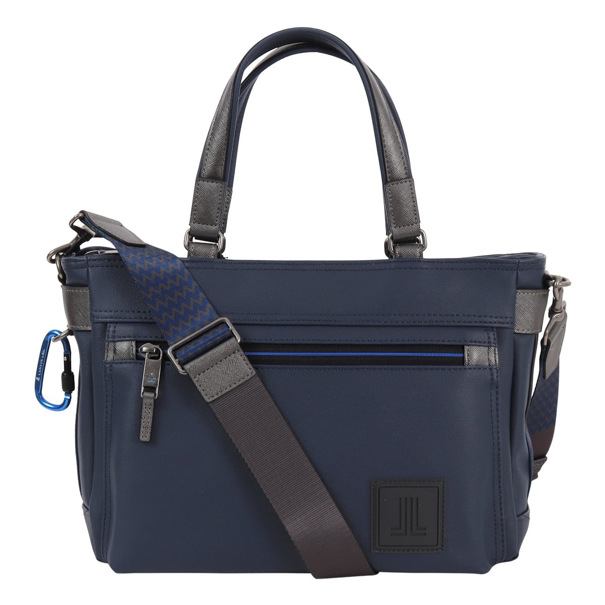 LANVIN en Bleu ランバンオンブルー トートバッグ ショルダーバッグ ハンドバッグ ドライビングトート お出掛け 旅行 メンズ レディース 502511 クレンズ カジュアル 防汚 ネイビー