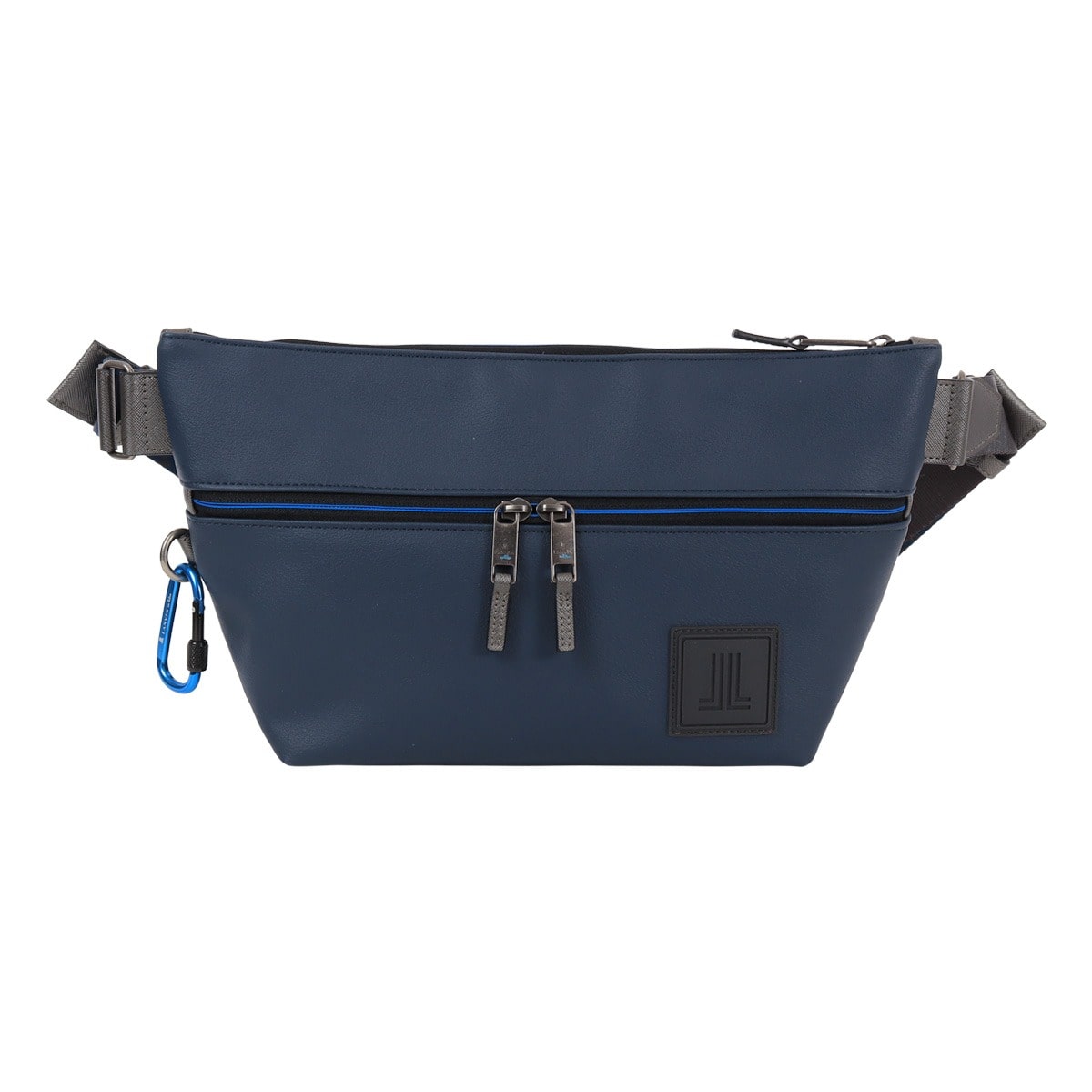 LANVIN en Bleu ランバンオンブルー ボディバッグ ショルダーバッグ ワンショルダー 横型 お出掛け 旅行 メンズ レディース 502911 クレンズ カジュアル 防汚 ネイビー