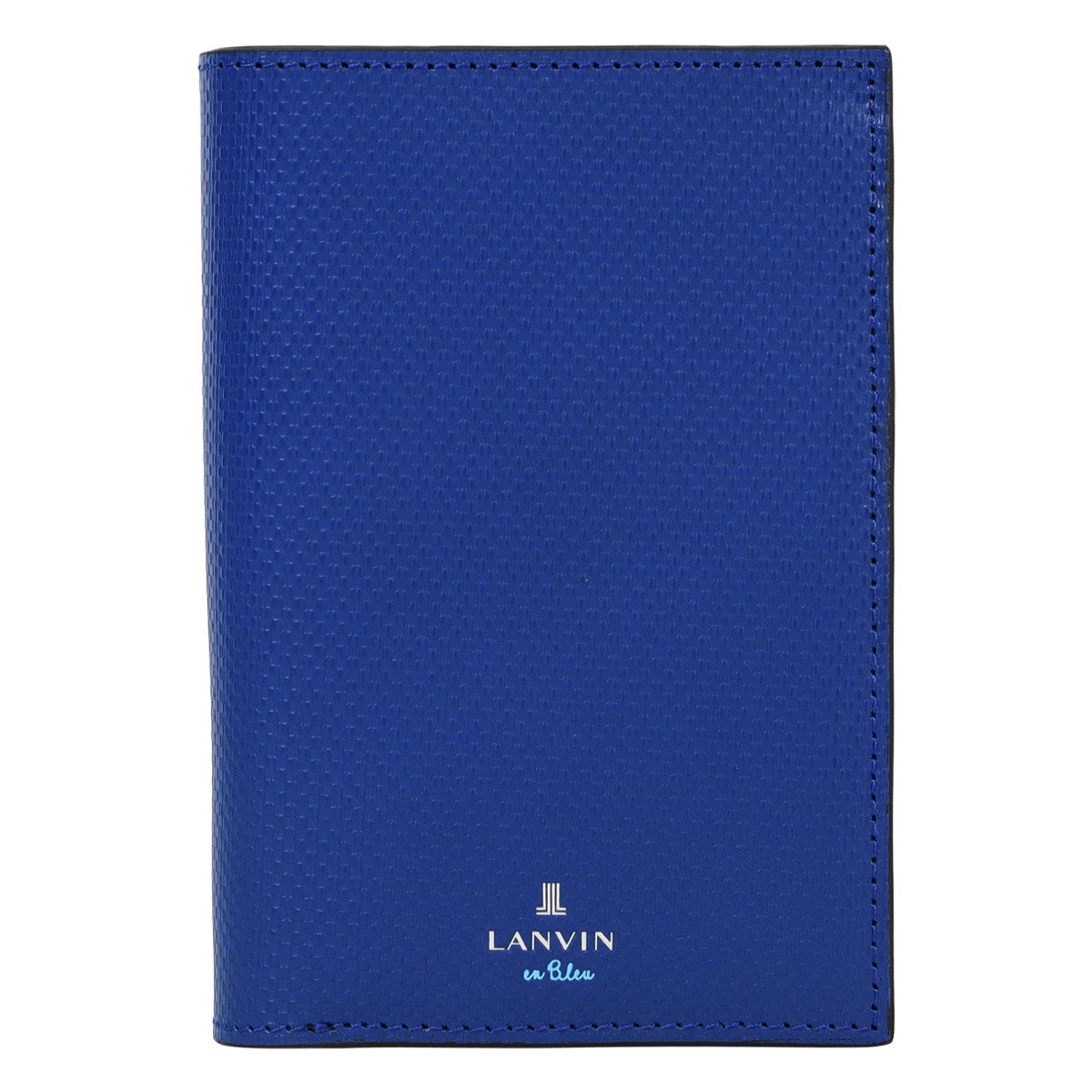 LANVIN en Bleu ランバンオンブルー 二つ折り財布 財布 二つ折り ミドルウォレット セミ長財布 ミドル財布 札入れ 小銭入れ付き メンズ 504615 ワグラムII カジュアル オフィス ビジネス 牛革 レザー 本革 ブルー