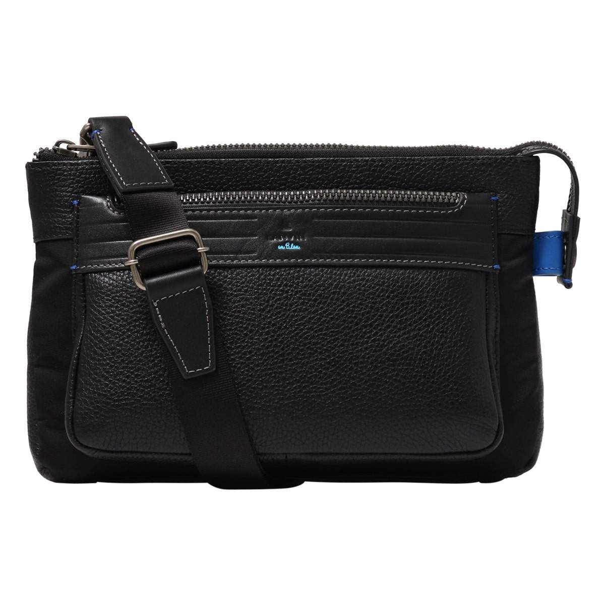 LANVIN en Bleu ランバンオンブルー ショルダーバッグ メンズ レイト 511101 クラッチバッグ ブラック