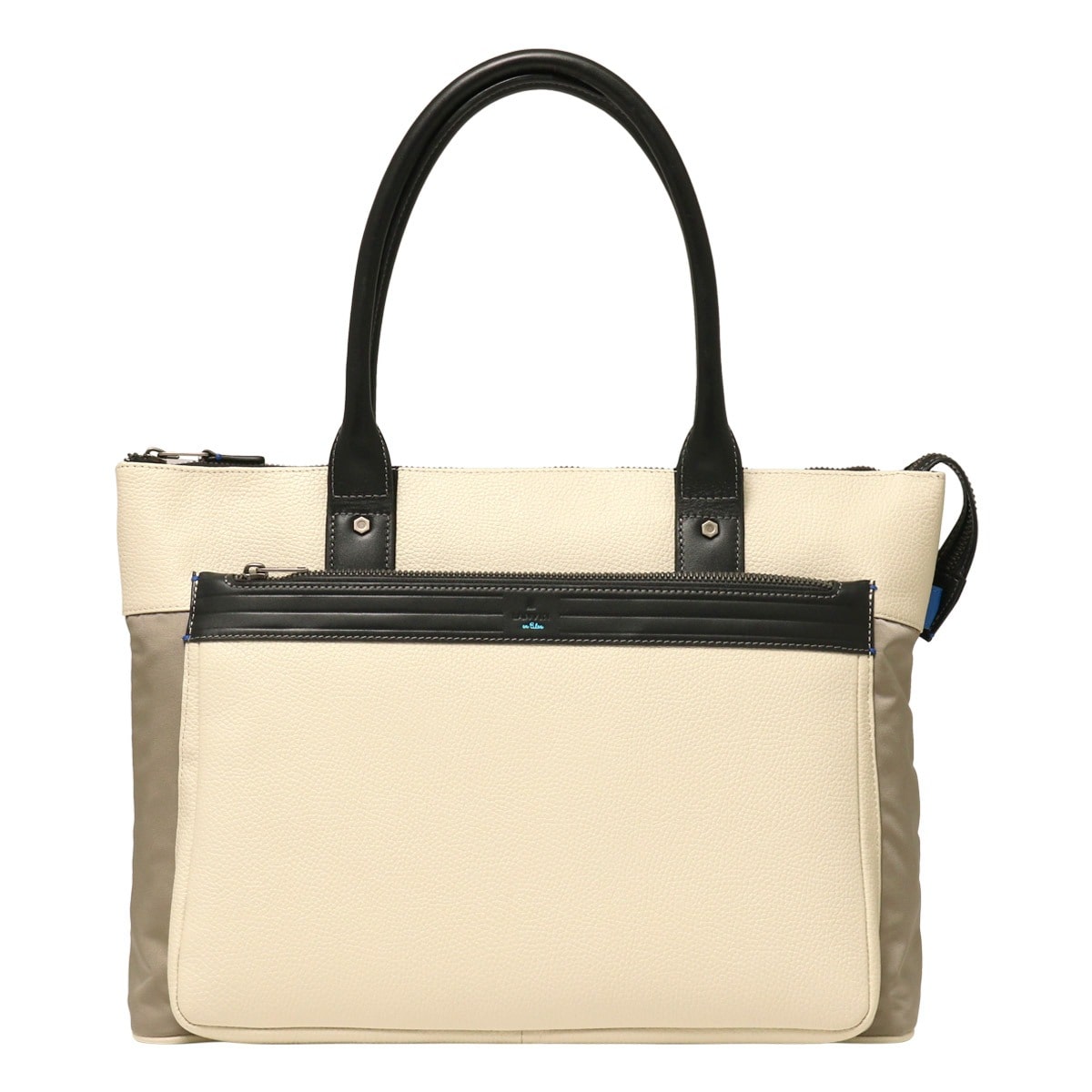 LANVIN en Bleu ランバンオンブルー ビジネスバッグ トートバッグ B4 メンズ レイト 511701 通勤 ホワイト