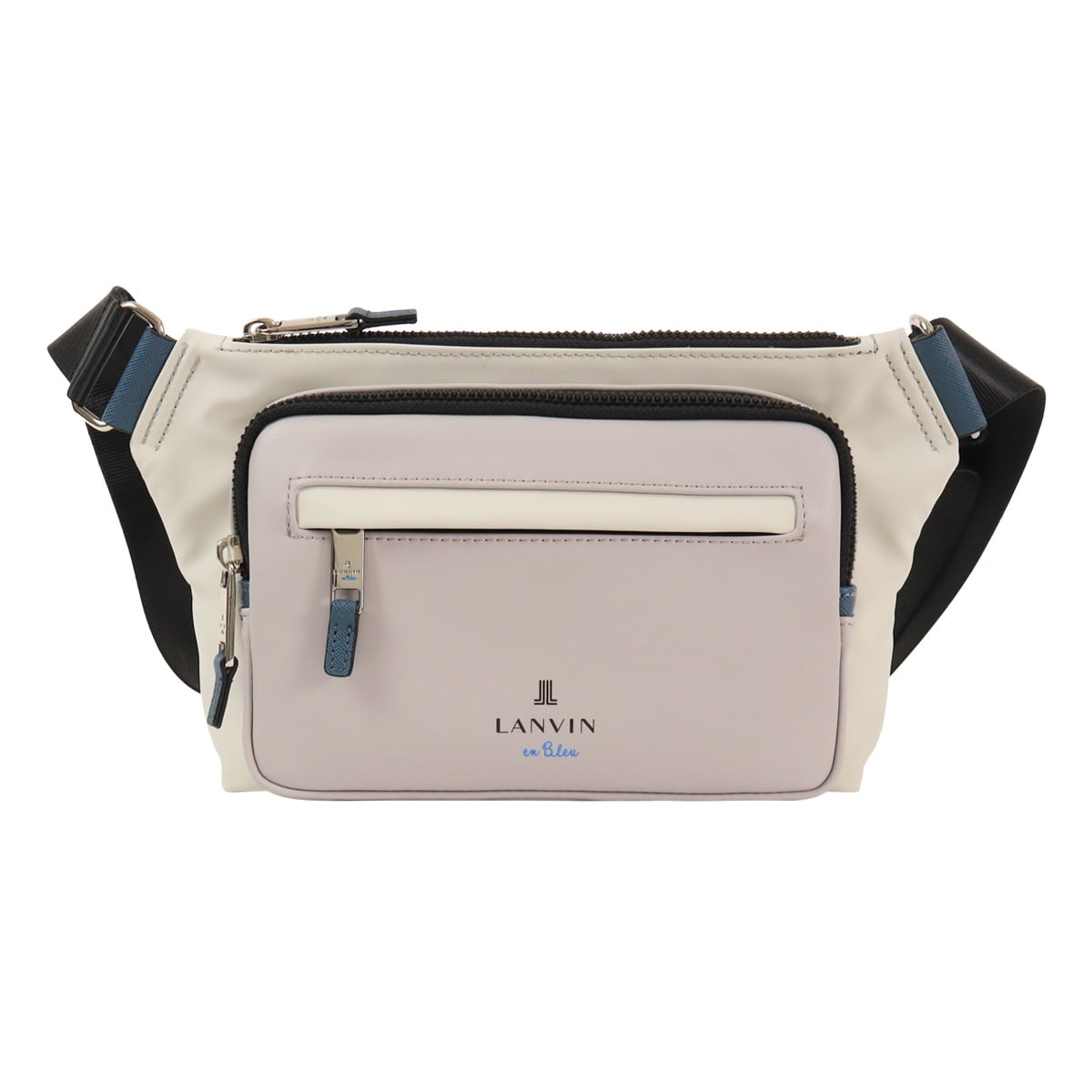 LANVIN en Bleu ランバンオンブルー タケオキクチ ショルダーバッグ ミニショルダー 斜め掛け メンズ 515111 ドレッセ TAKEO KIKUCHI カジュアル 横型 コンパクト 耐水性 ホワイト