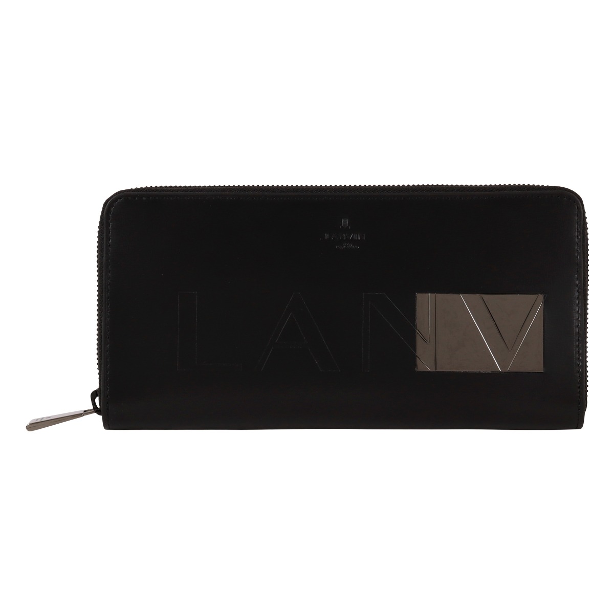 LANVIN en Bleu ランバンオンブルー 長財布 財布 ラウンドファスナー カード収納 セカンドウォレット メンズ 519606 ディアブロ 牛革 本革 レザー ブラック