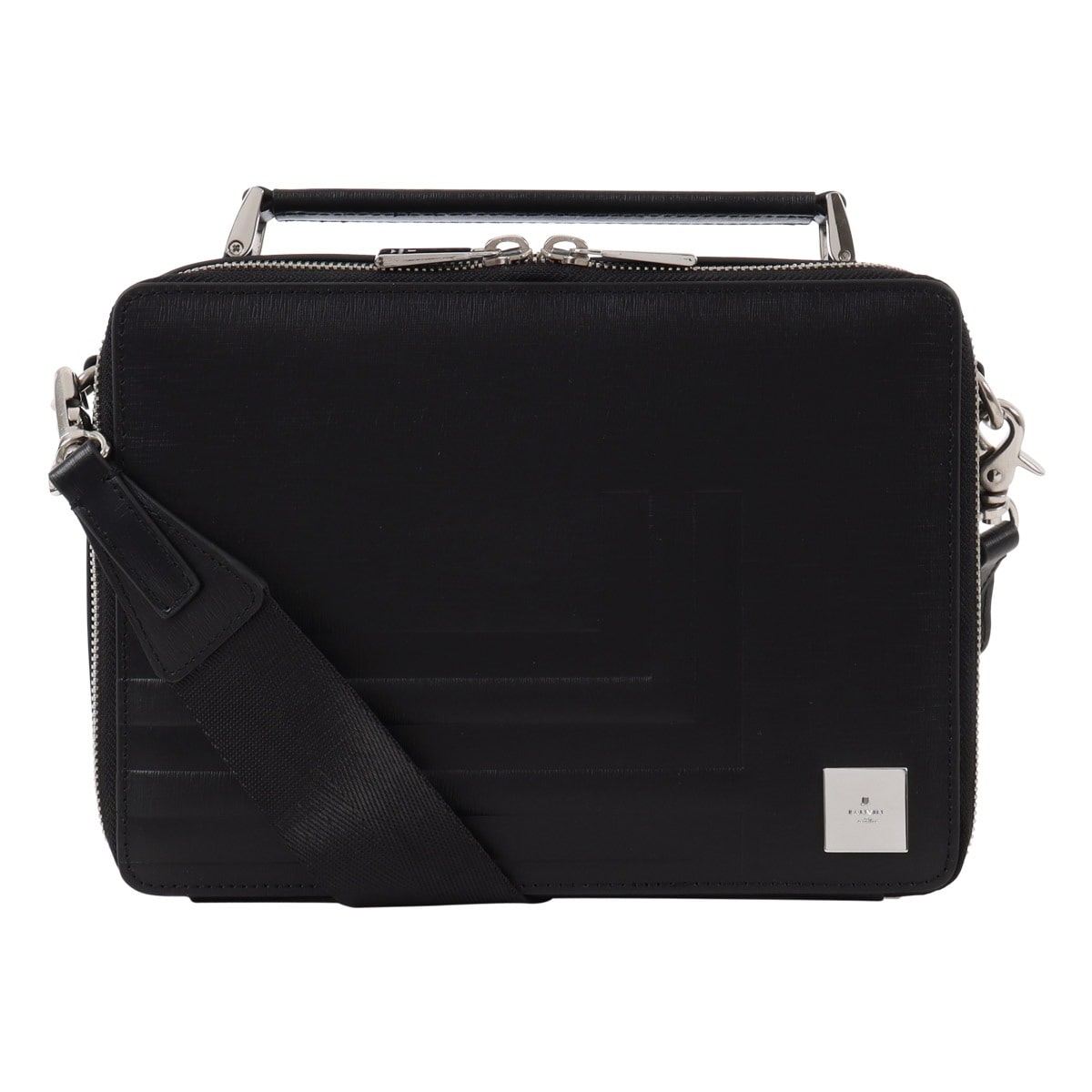 LANVIN en Bleu ランバンオンブルー ショルダーバッグ A5 本革 メンズ フィズ 521222 ブラック