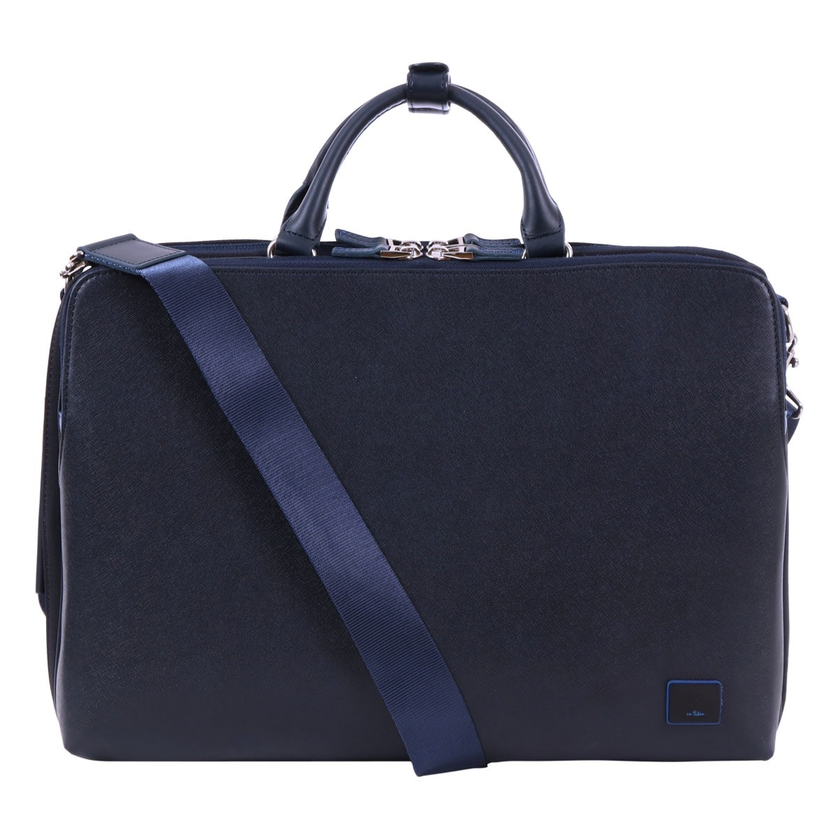 LANVIN en Bleu ランバンオンブルー ブリーフケース ビジネスバッグ A4 3WAY メンズ ホームズ 523511 リュックサック バックパック ビジネスリュック ショルダーバッグ 13インチ対応 ネイビー