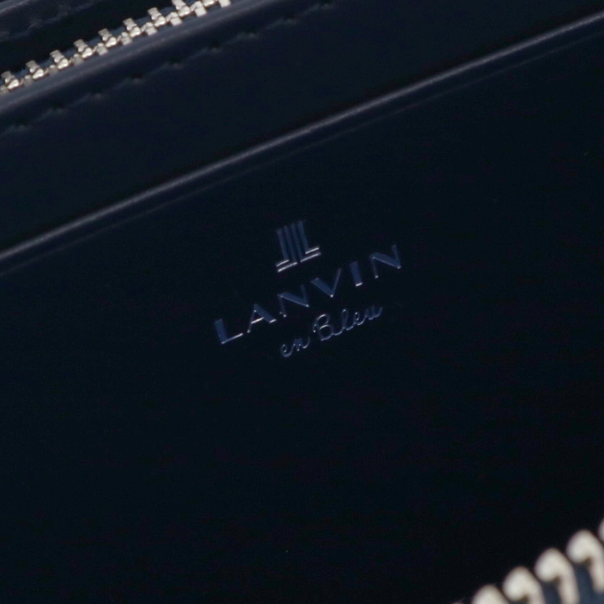 ランバンオンブルー 長財布 ラウンドファスナー 本革 ラッセル メンズ 523615 LANVIN en Bleu | レザー 牛革