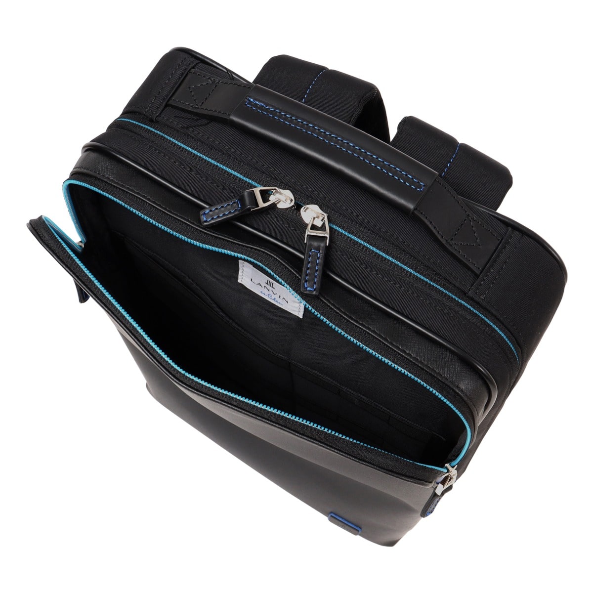 LANVIN en Bleu ランバンオンブルー リュック ビジネスリュック A4 メンズ ホームズ 523711 リュックサック バックパック PC収納 13インチ対応 ネイビー 【07】ネイビー -