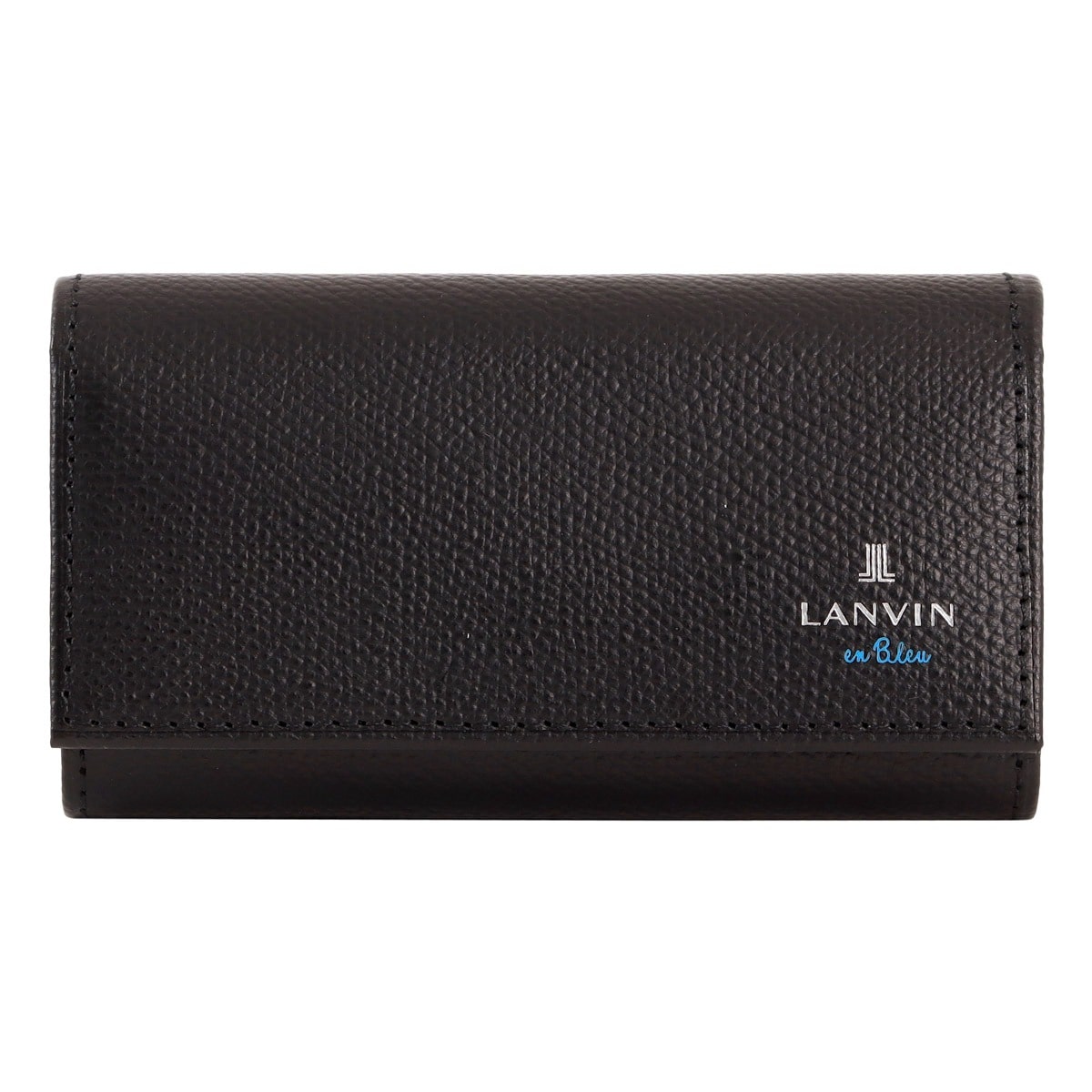LANVIN en Bleu ランバンオンブルー キーケース 鍵 鍵入れ 4連 カジュアル くすみカラー 524602 デクスター 牛革 本革 レザー ブラック