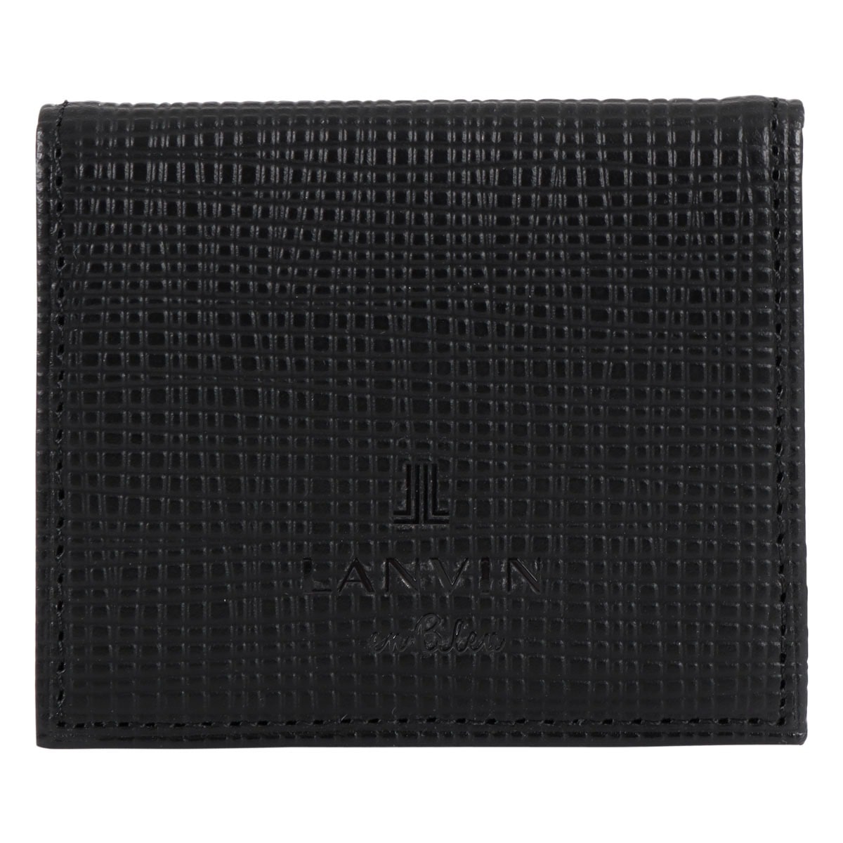LANVIN en Bleu ランバンオンブルー 小銭入れ 本革 ゼブダ 529611 メンズ コインケース コインウォレット レザー 牛革 ブラック