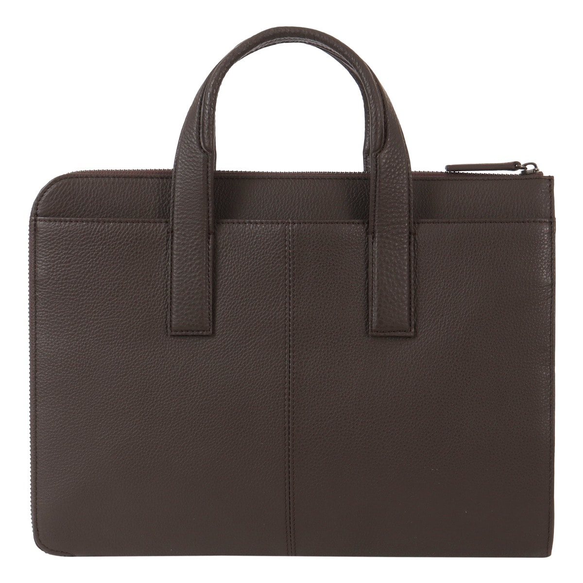 LANVIN COLLECTION ランバンコレクション トートバッグ ブリーフケース クラッチブリーフ PC収納 PCバッグ ビジネス カジュアル メンズ 日本製 288521 ルーヴル 牛革 本革 レザー チョコ 【03】チョコ -