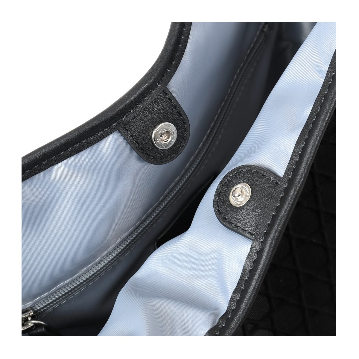 La quoh ラクーオ トートバッグ A3 大きめ 撥水 大容量 レディース 031603 籠目柄 ボンディング Lサイズ ビジネスバッグ トラベルバッグ マザーズバッグ 旅行 ジム 和柄 モスグリーン モスグリーン -