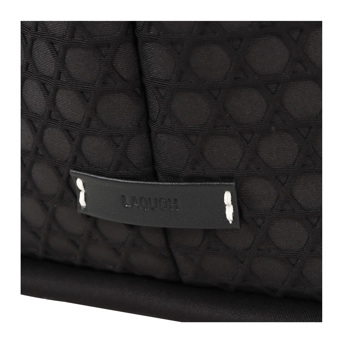 La quoh ラクーオ トートバッグ A3 大きめ 撥水 大容量 レディース 031603 籠目柄 ボンディング Lサイズ ビジネスバッグ トラベルバッグ マザーズバッグ 旅行 ジム 和柄 モスグリーン モスグリーン -