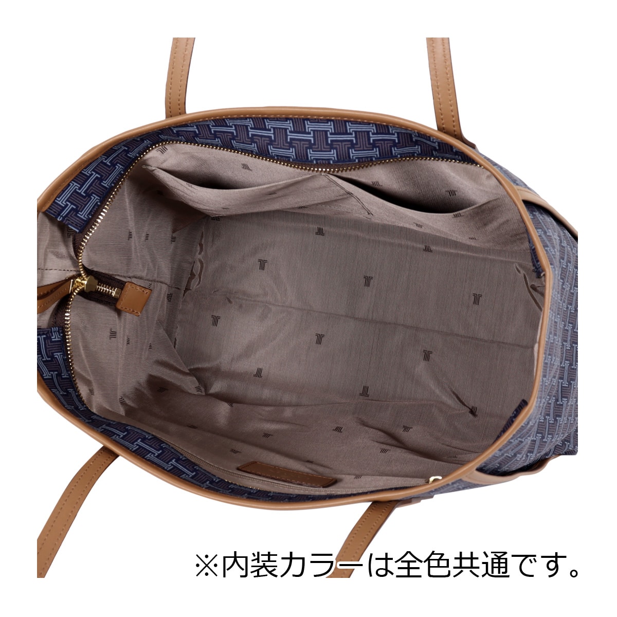 ランバンコレクション トートバッグ フェリア レディース 61-6305 日本製 LANVIN COLLECTION | カバン 肩掛け PVC 本革  レザー 牛革 大人 上品 ブランド