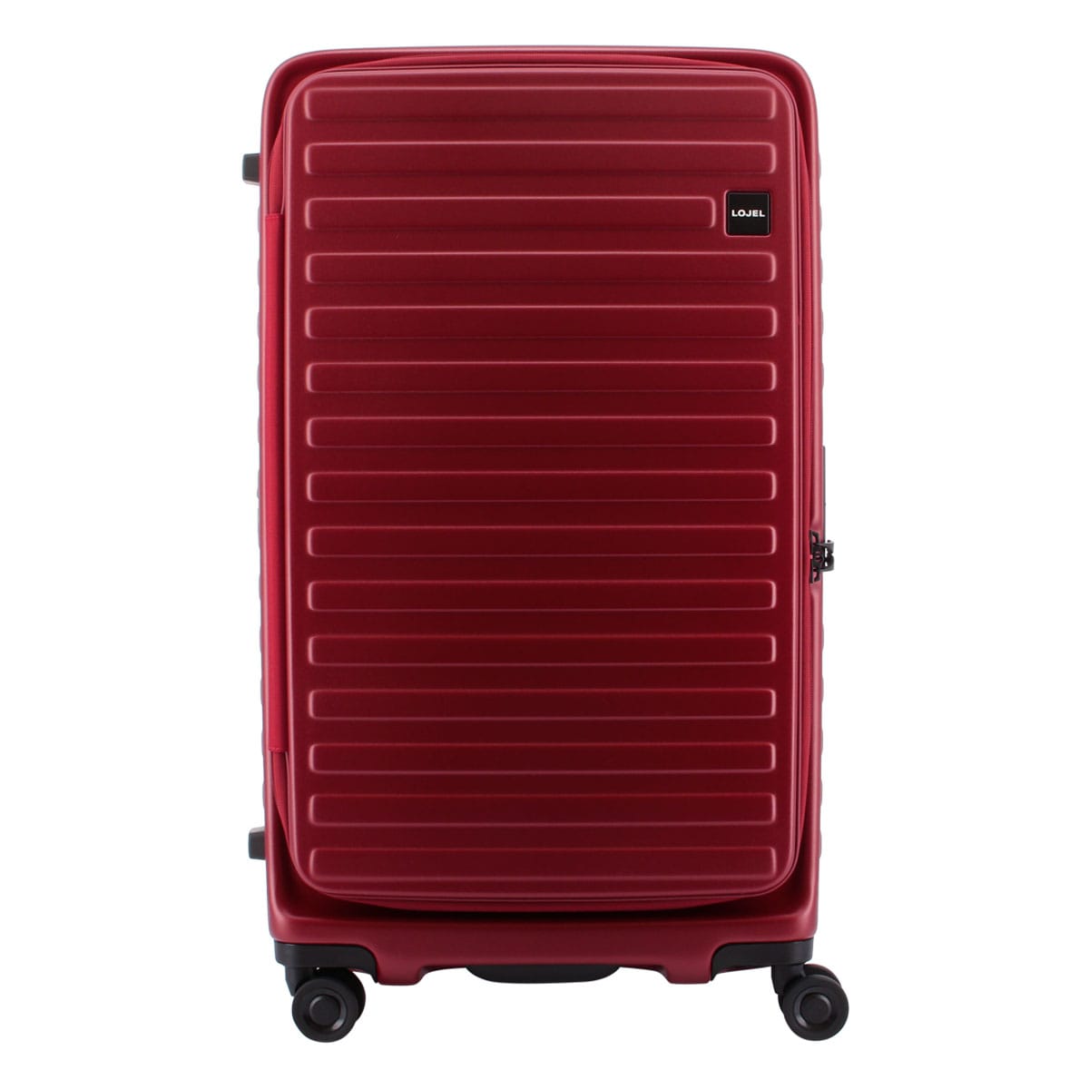 ロジェール スーツケース 100L 76.5cm 4.9kg CUBO FIT LOJEL | ハード ファスナー | リブ キャリーケース  キャリーバッグ ビジネスキャリー 拡張 エキスパンダブル TSAロック搭載