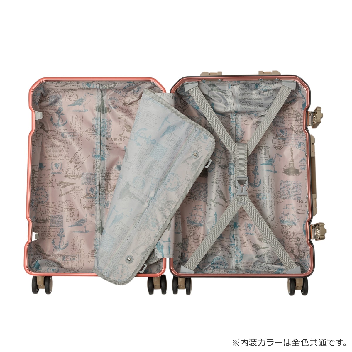 レジェンドウォーカー スーツケース 88L 69cm 6kg CRUISER 1512-69 LEGEND WALKER｜ハード フレーム  キャリーケース キャリーバッグ アルミニウム コーナーパッド