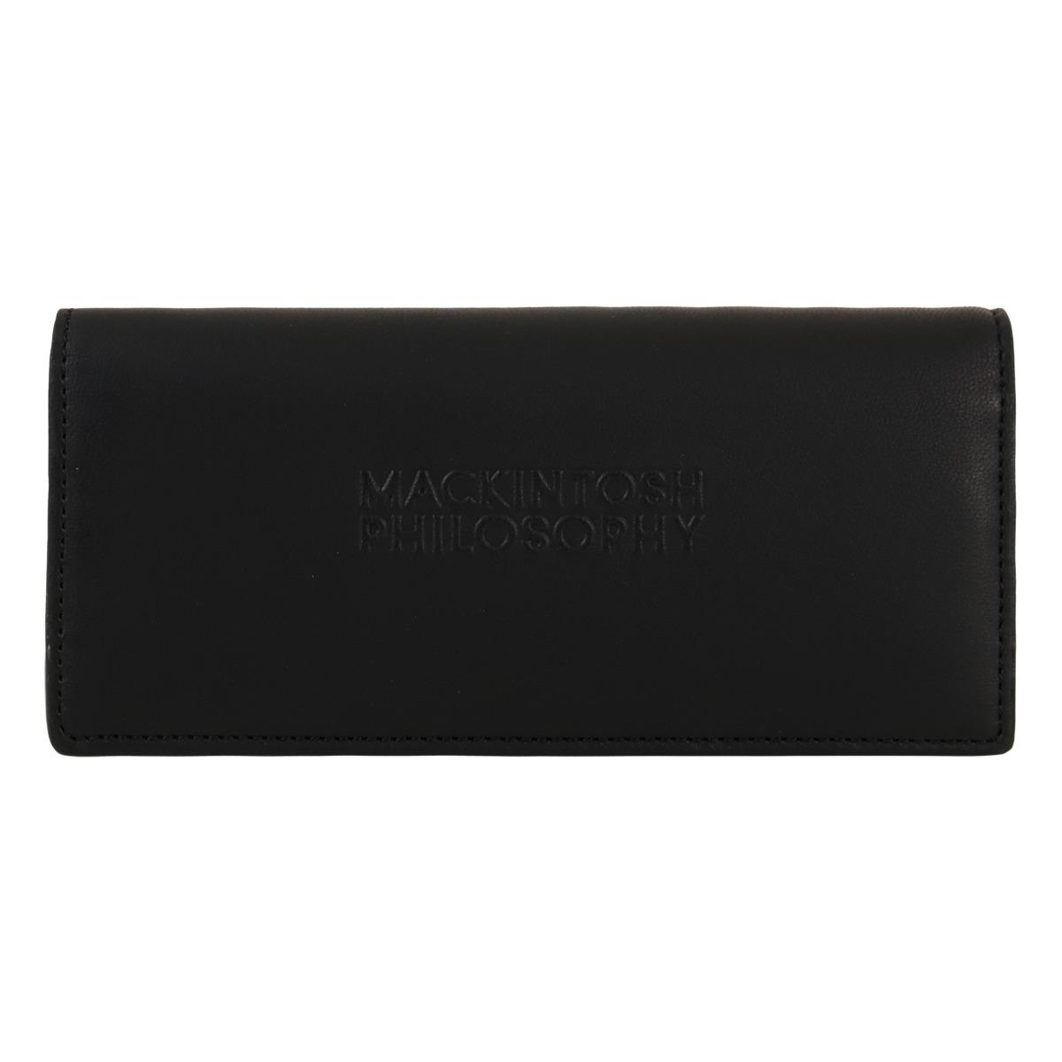 MACKINTOSH PHILOSOPHY マッキントッシュフィロソフィー 長財布 本革 かぶせ メンズ MAPW-00311 グランディ 羊革 レザー ロングウォレット サイフ 大容量 ブランド ビジネス カジュアル ギフト プレゼント ブラック