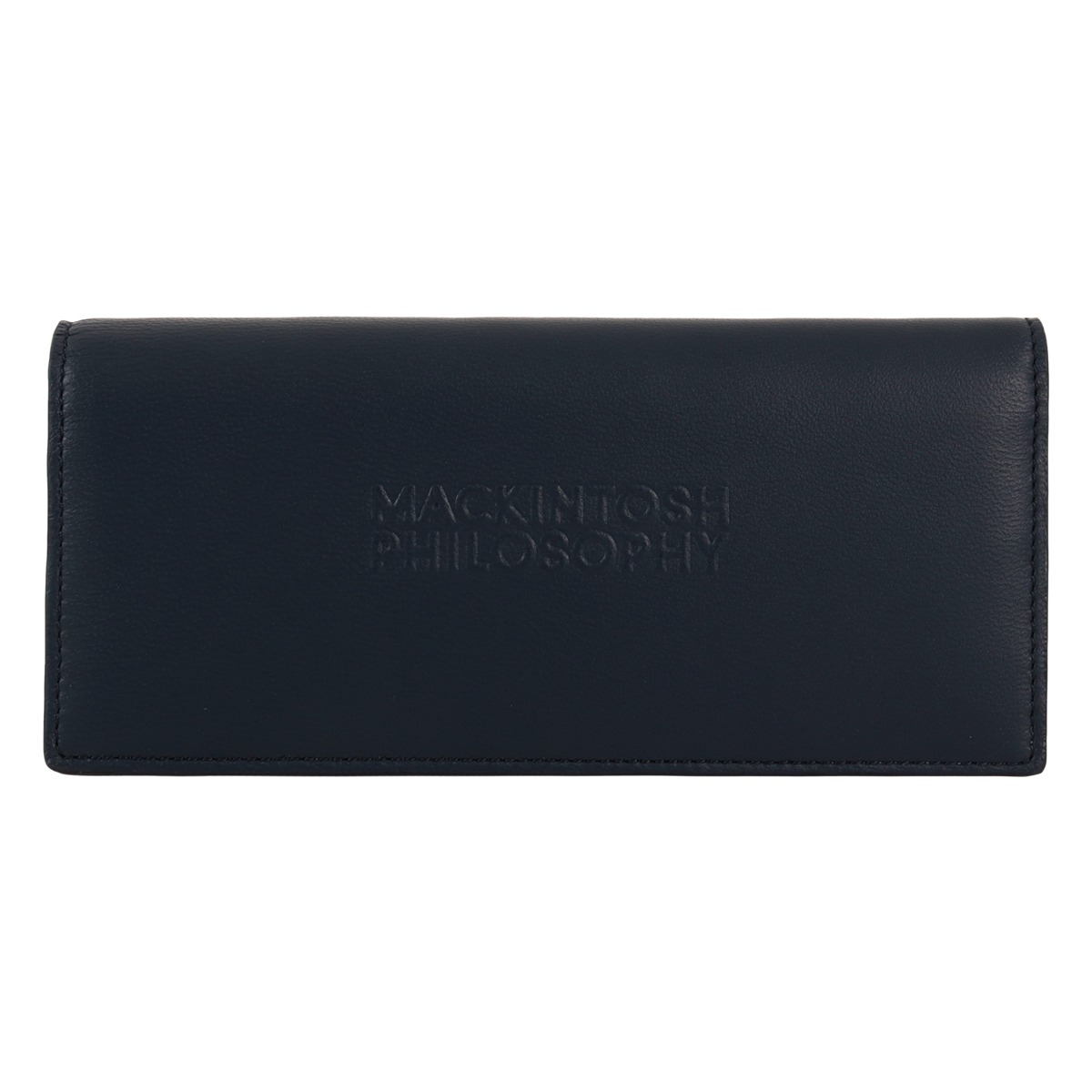 MACKINTOSH PHILOSOPHY マッキントッシュフィロソフィー 長財布 本革 かぶせ メンズ MAPW-00311 グランディ 羊革 レザー ロングウォレット サイフ 大容量 ブランド ビジネス カジュアル ギフト プレゼント ネイビー