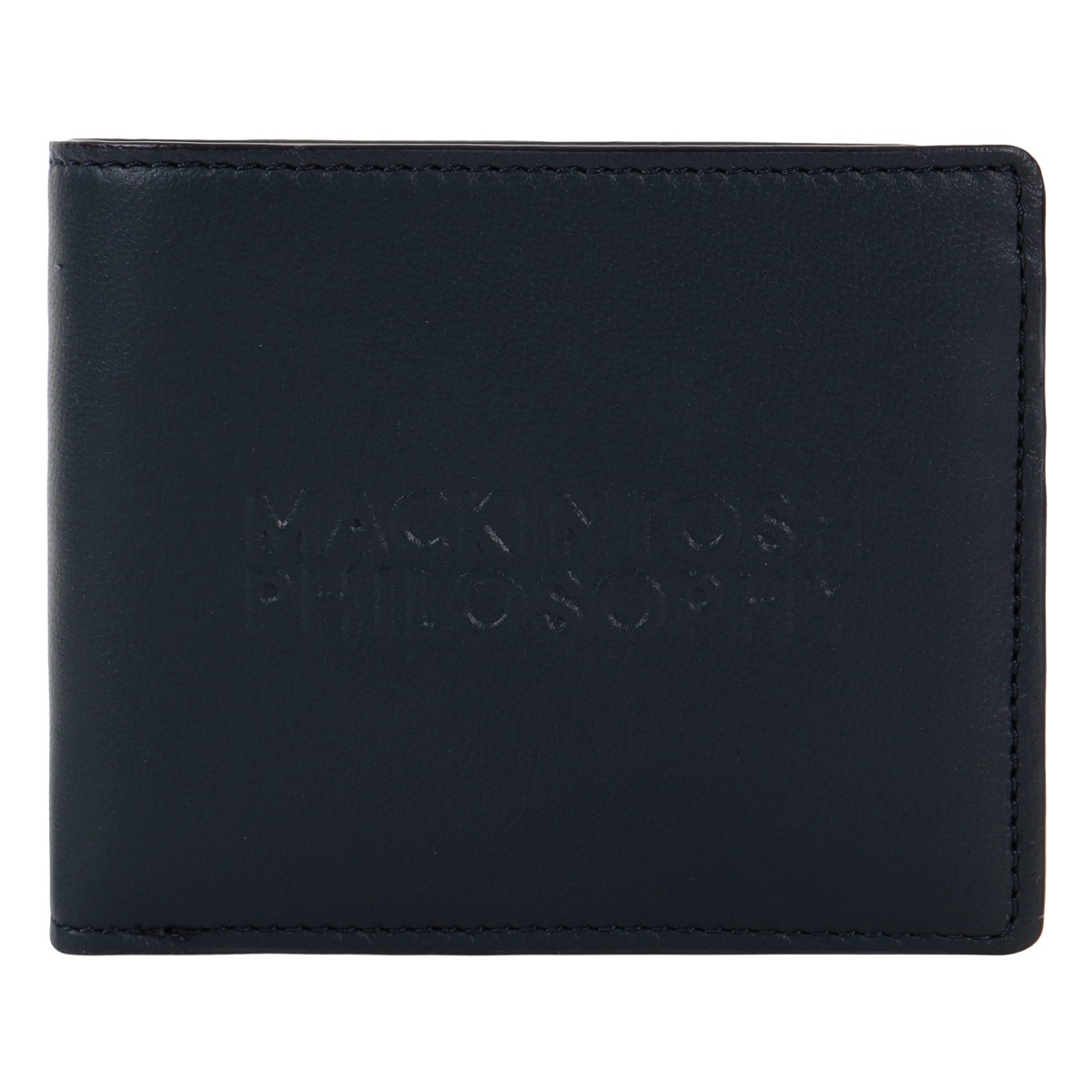 MACKINTOSH PHILOSOPHY マッキントッシュフィロソフィー 二つ折り財布 本革 メンズ MAPW-00321 グランディ 羊革 レザー ウォレット サイフ 大容量 ブランド ビジネス カジュアル ギフト プレゼント ネイビー