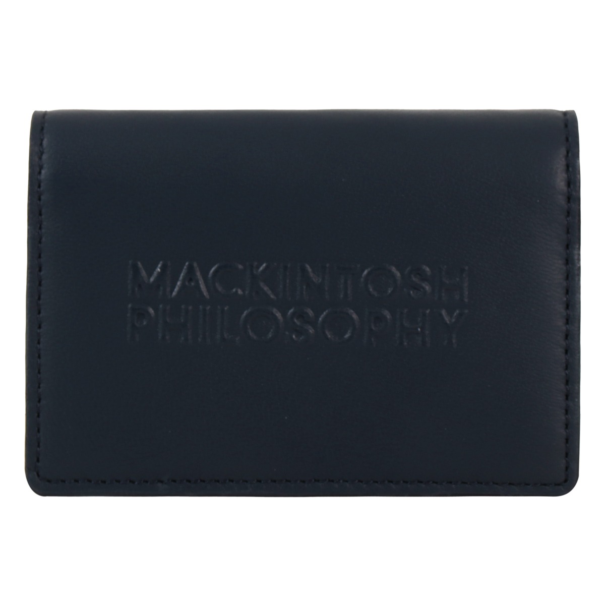 MACKINTOSH PHILOSOPHY マッキントッシュフィロソフィー 名刺入れ 本革 メンズ MAPW-00351 グランディ カードケース ささマチ 羊革 レザー ブランド ビジネス カジュアル ギフト プレゼント ネイビー