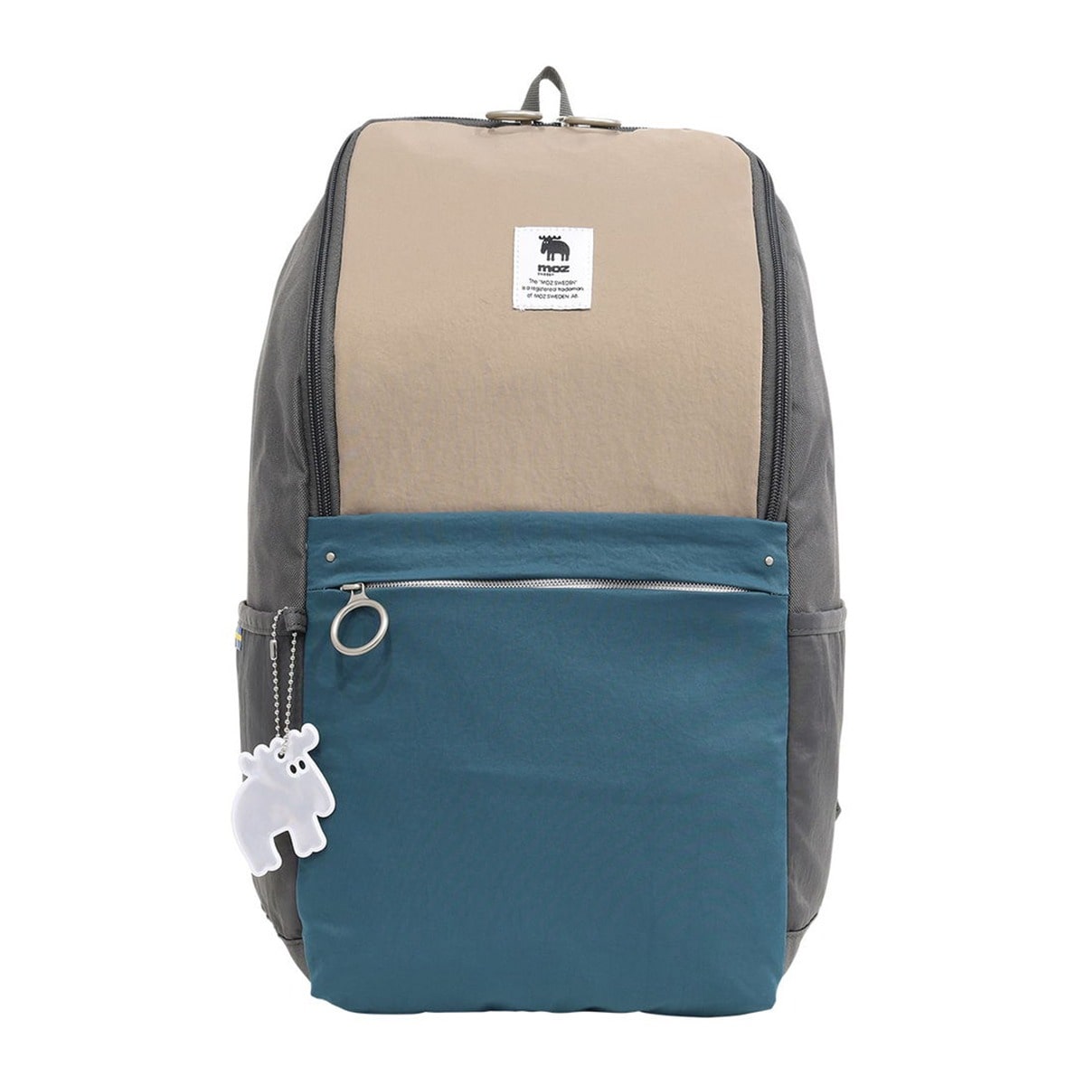 moz モズ バックパック MOZ-004 ディープグレー×ダークグリーン