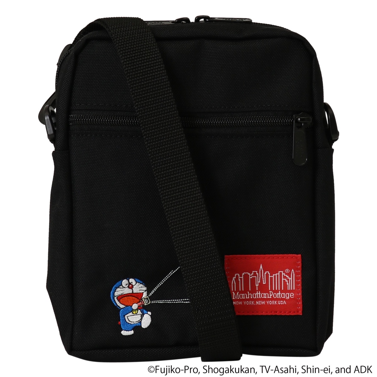 マンハッタンポーテージ ドラえもん ショルダーバッグ ミニショルダー 2WAY メンズ レディース MP1403PLDORA24 Manhattan  Portage ショルダーポーチ 縦型