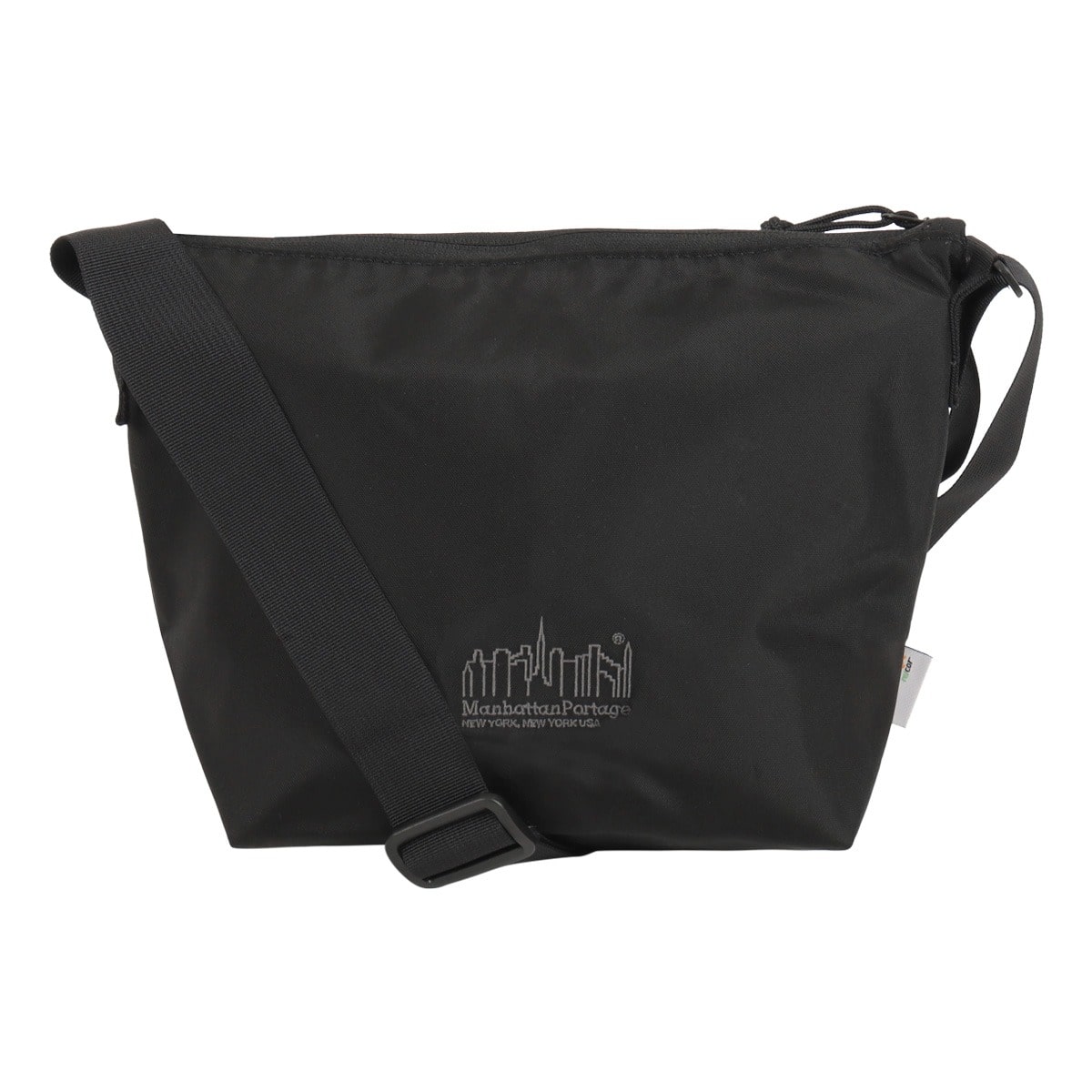 Manhattan Portage マンハッタンポーテージ メッセンジャーバッグ B5 MP1605JRNFCD420DECO ショルダーバッグ 肩掛け 斜めがけ 軽量 ブラック